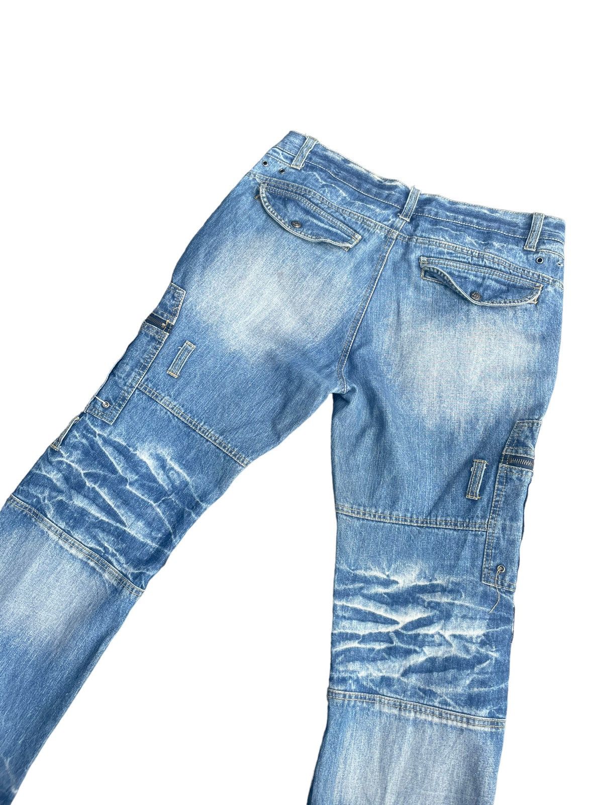 LOWBOX Lowbox Bondage style Denim Size US 37 - 9 Thumbnail