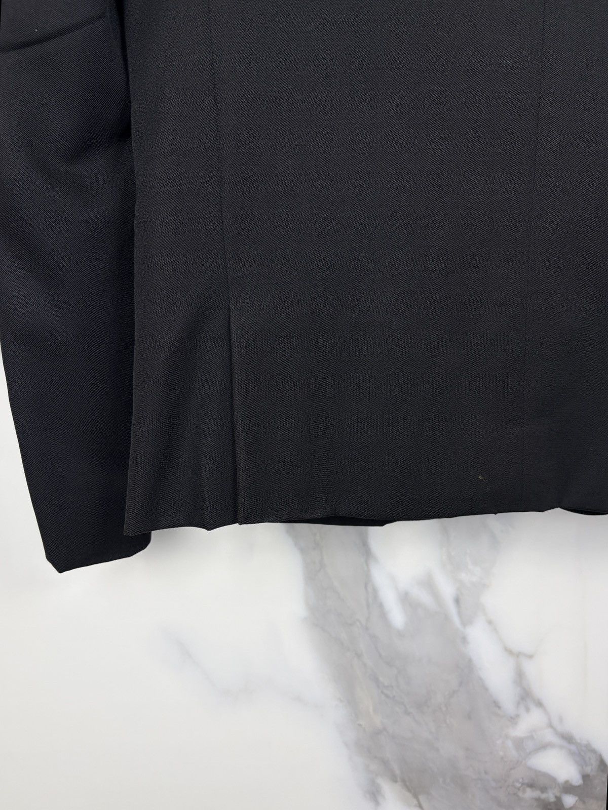 Raf Simons AW04 Raf Simons Waves Wool Blazer Jacket Black Size US S / EU 44-46 / 1 - 7 Thumbnail