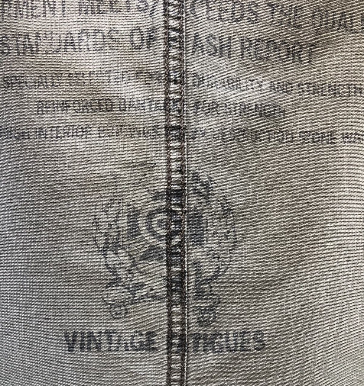 Vintage Vintage Fatigues Flash Report Military Army Combat Jacket Size US M / EU 48-50 / 2 - 14 Thumbnail