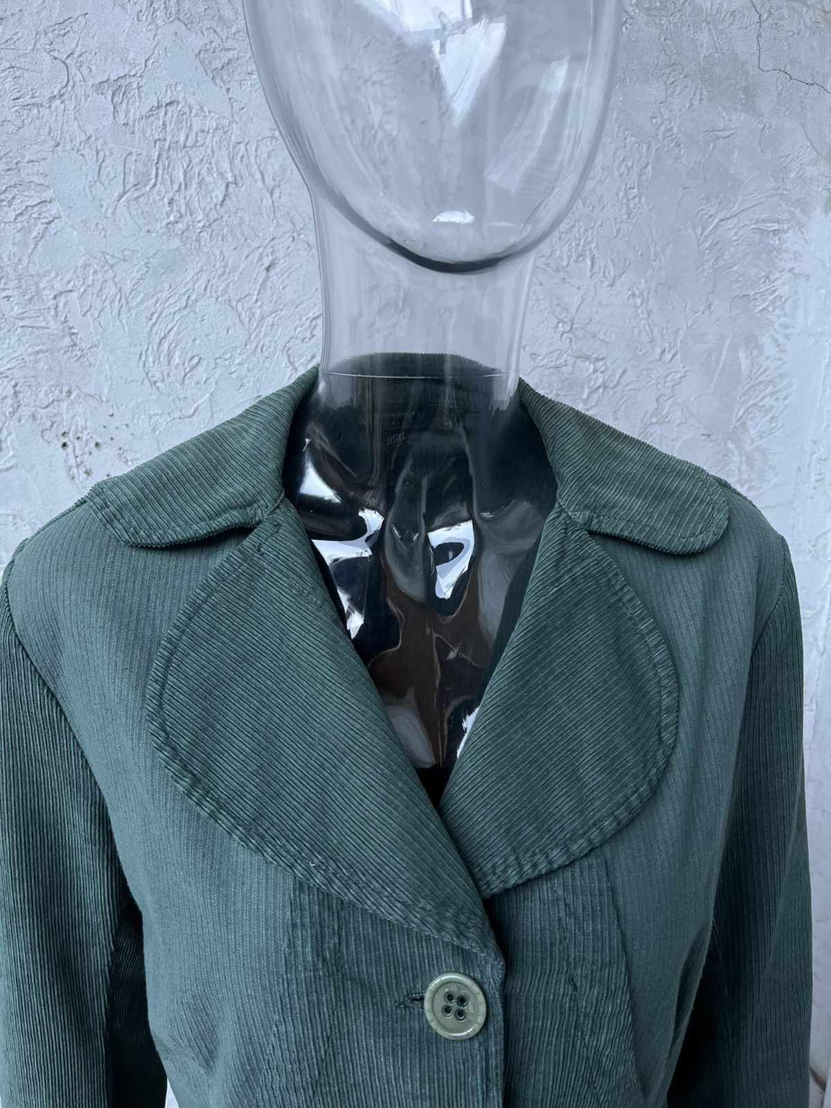 Transit Transit Par-Such TR 900 corduroy avantgarde blazer jacket Size L / US 10 / IT 46 - 4 Thumbnail