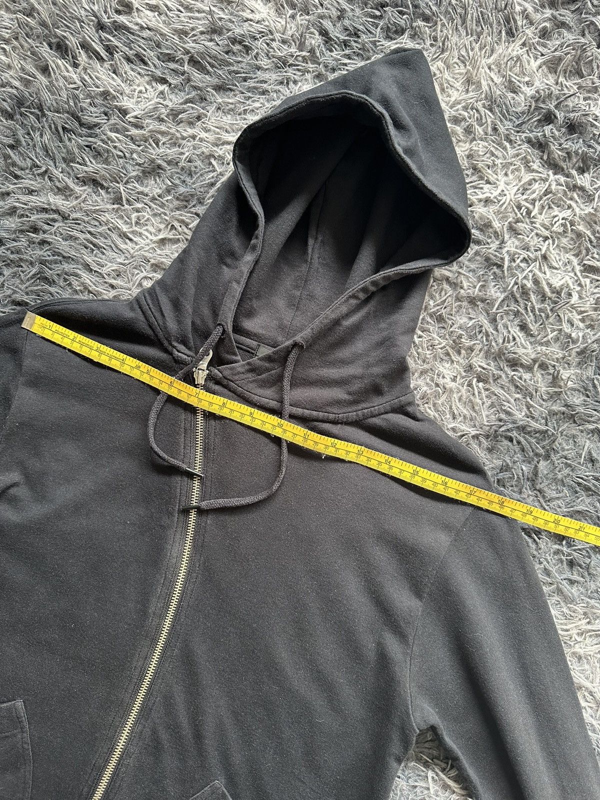 Japanese Brand 2006SS - Comme Ca Ism asymmetric zipper hoodie Size US M / EU 48-50 / 2 - 17 Thumbnail