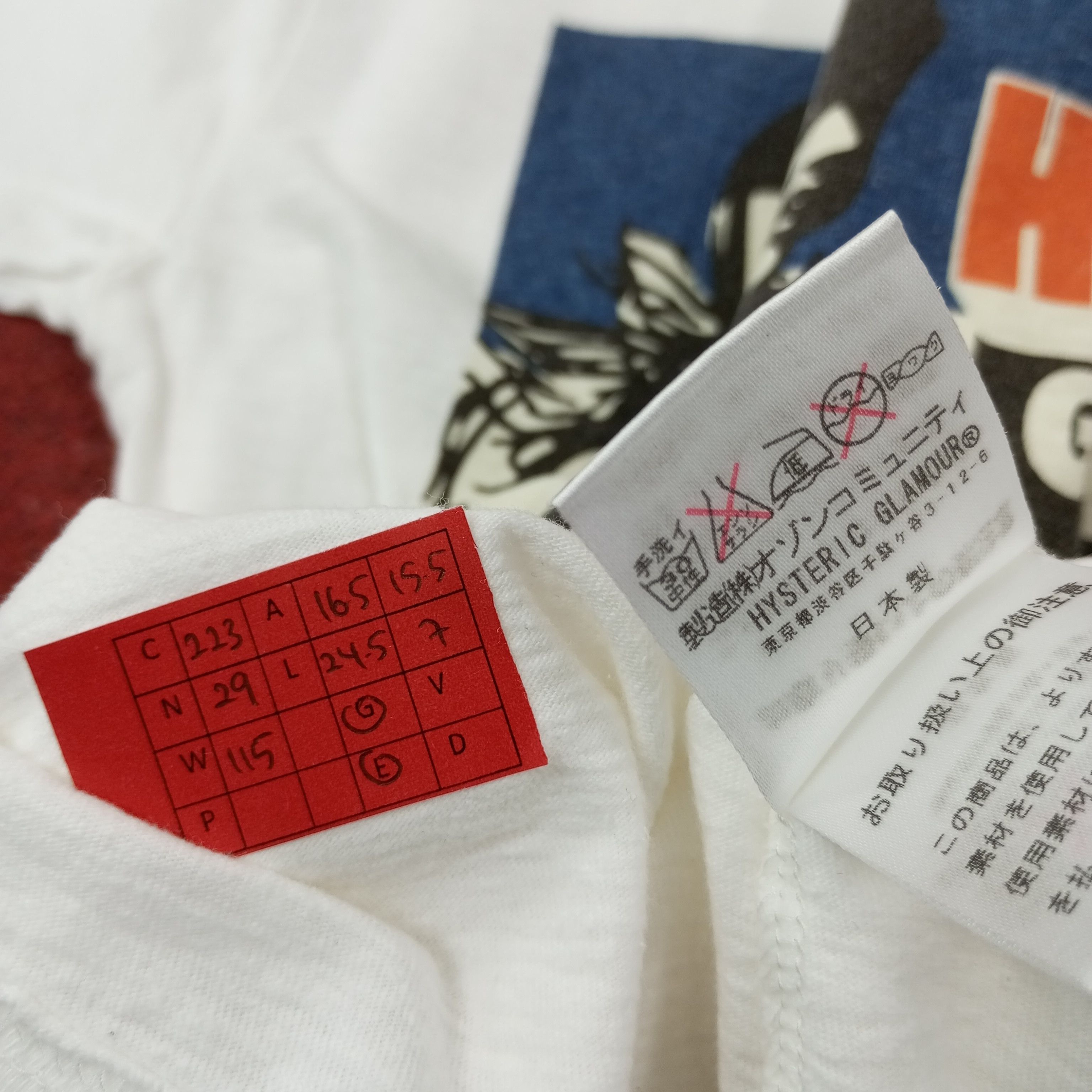 Hysteric Glamour Hysteric Glamour Japanese Brand Tshirt c223n29 Size US XS / EU 42 / 0 - 5 Thumbnail