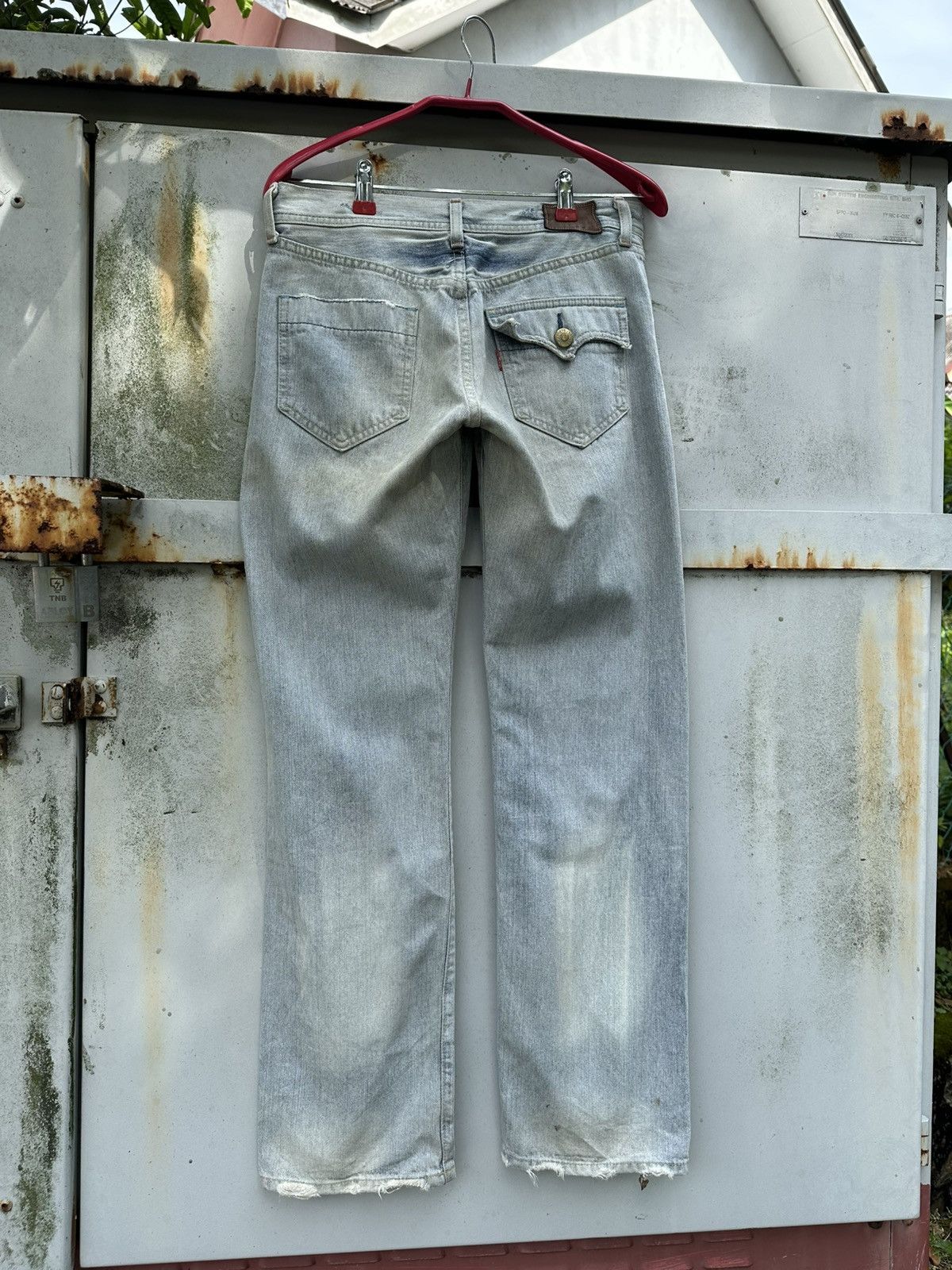 Levi's 👹Levi’s X Pat.May 1873 Thrashed Baggy Jeans Size US 30 / EU 46 - 7 Thumbnail