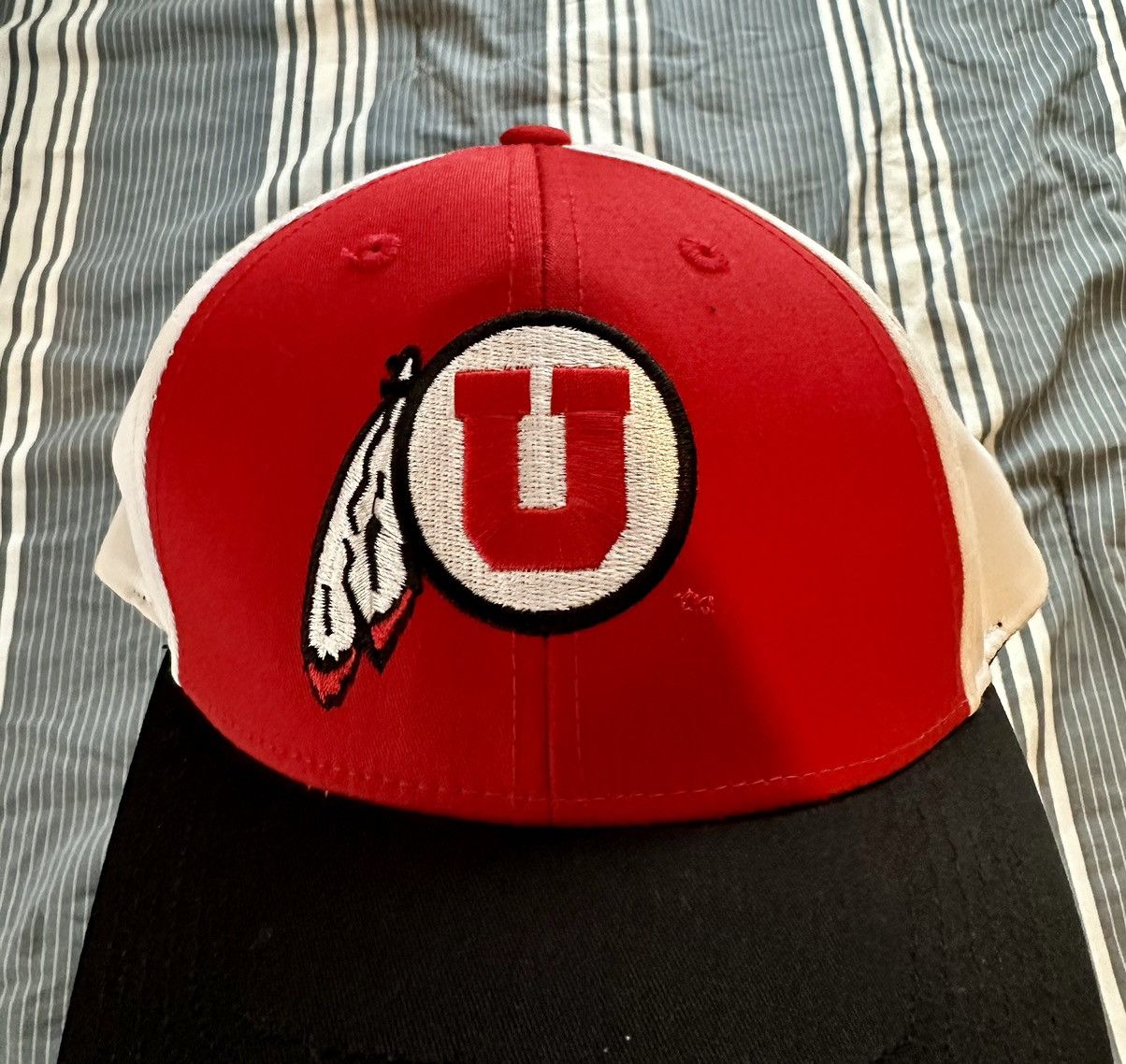 Vintage Vintage University of Utah Hat Size ONE SIZE - 2 Thumbnail