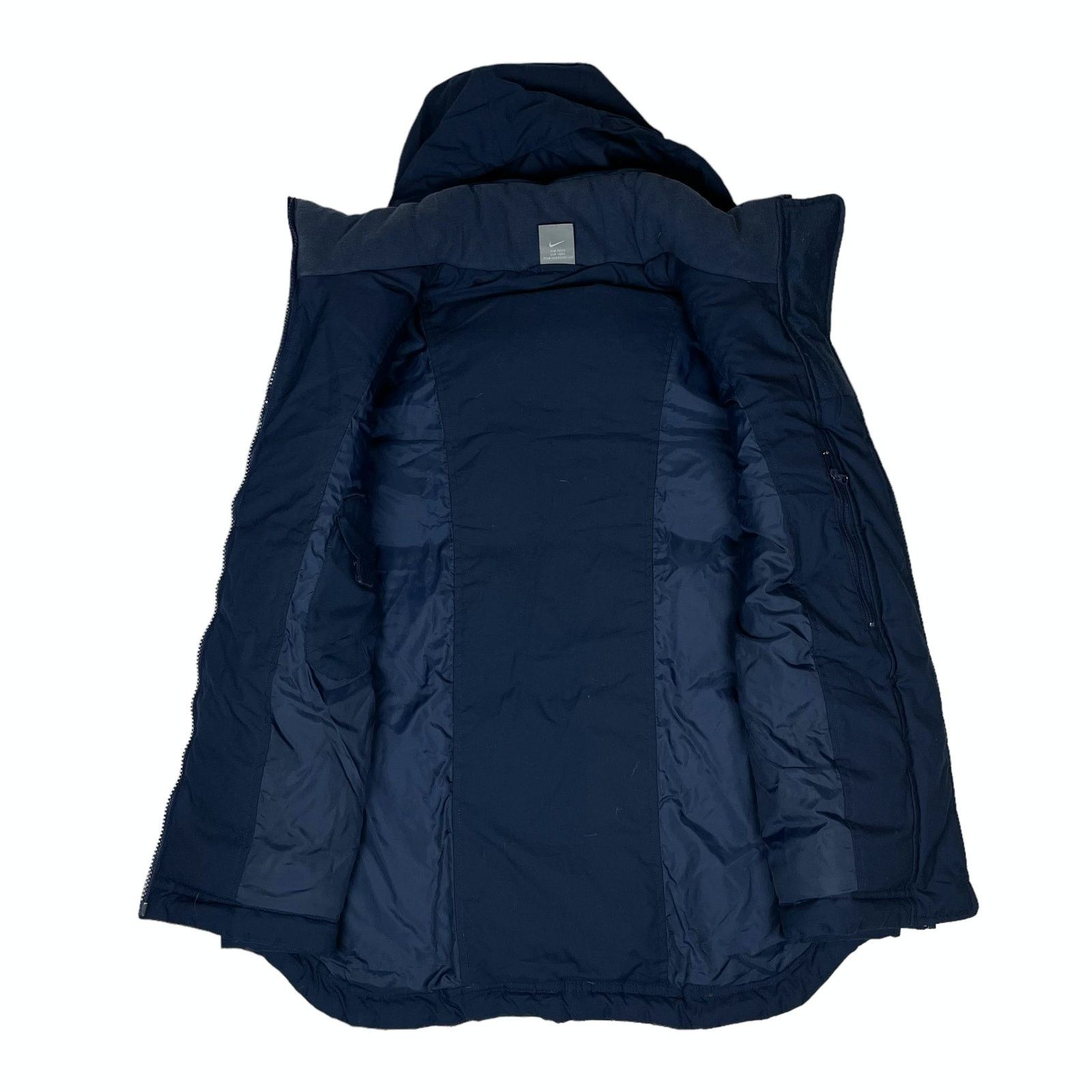 Nike Nike Men's Blue Full Zip Hooded Puffer Vest Jacket Medium Size US M / EU 48-50 / 2 - 9 Thumbnail