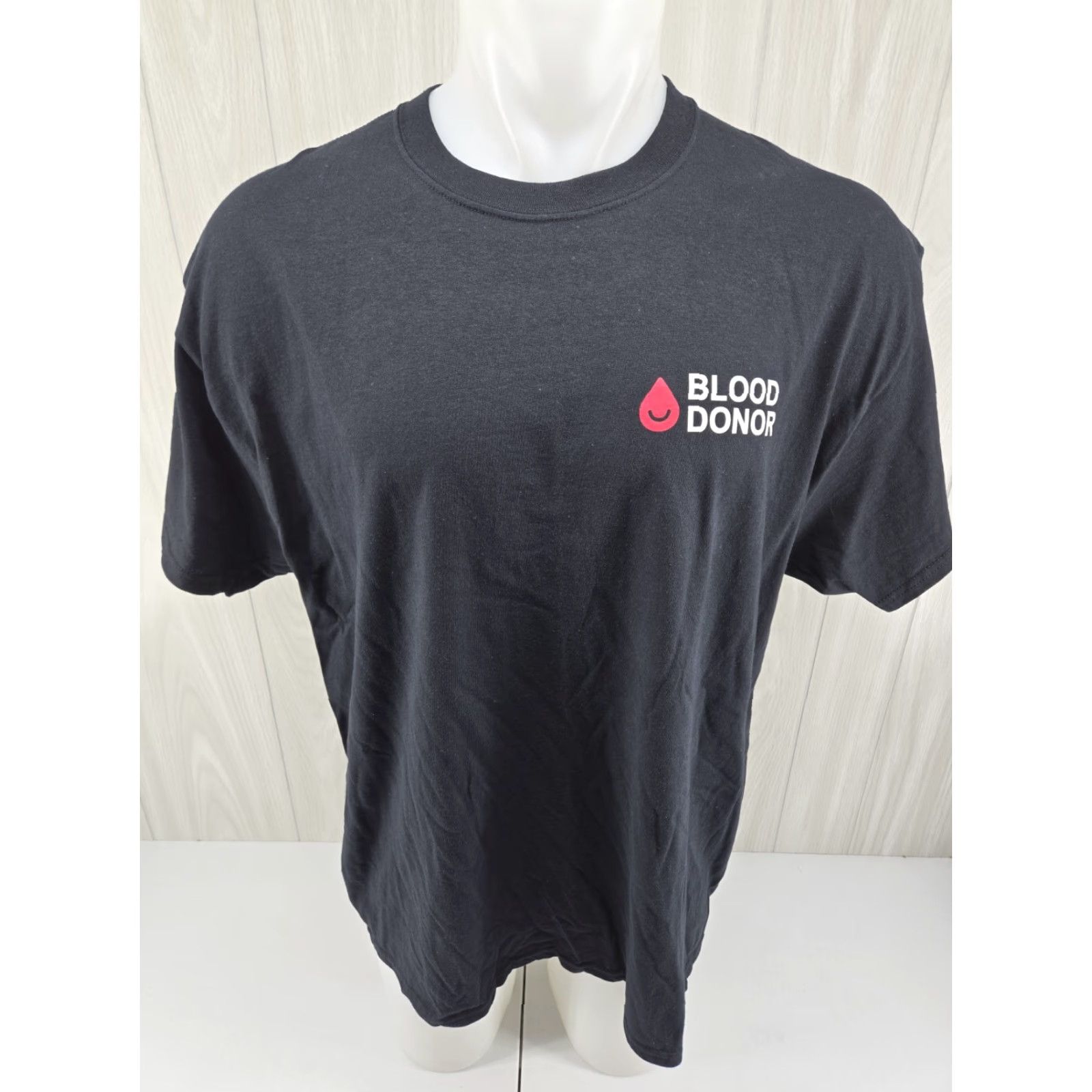 Gildan Lifesouth Blood Donor Alabama Tide #2 T Shirt XL Black Gildan Men Short Sleeve Crew Neck Graphic Tee Vintage No Size US XL / EU 56 / 4 - 3 Thumbnail