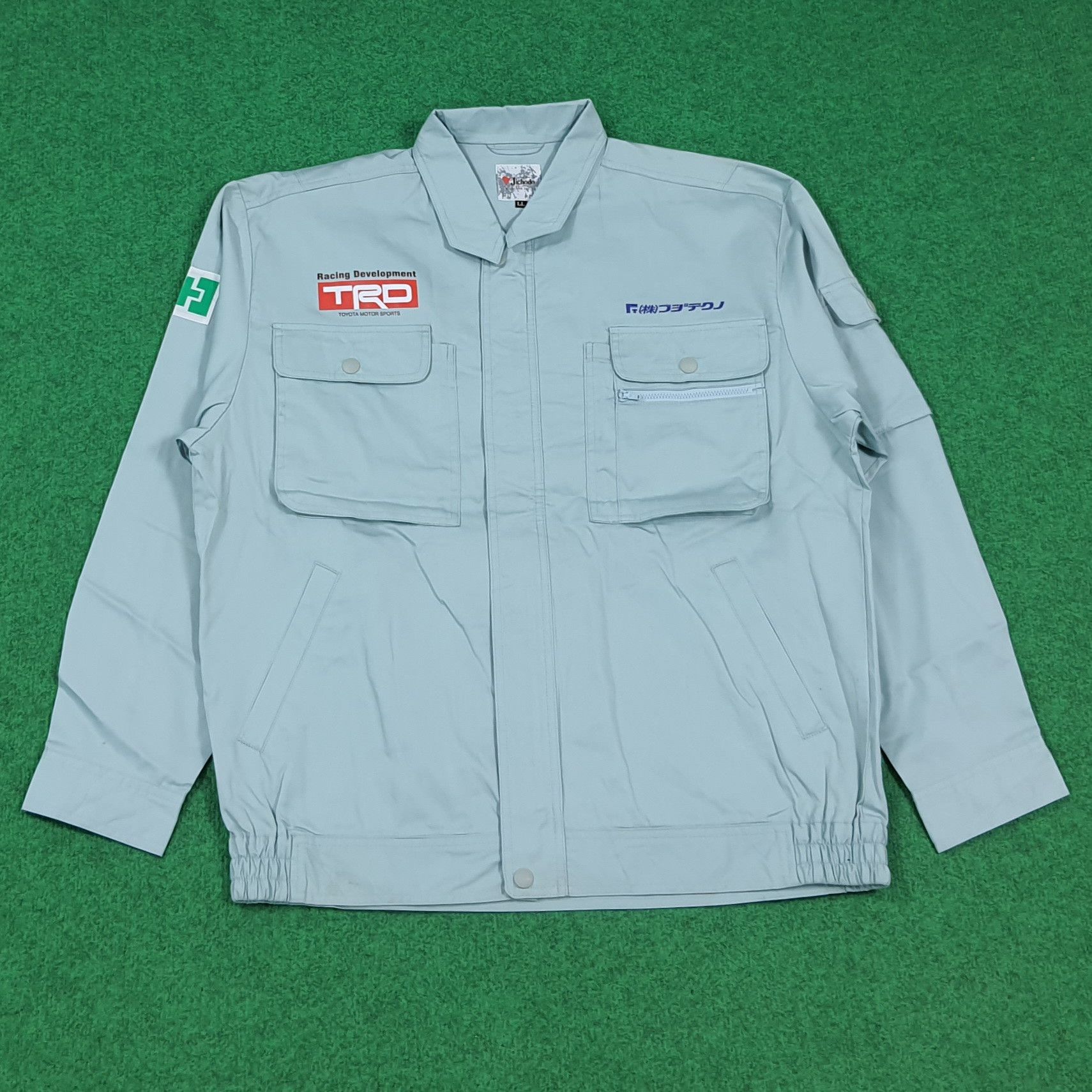 Japanese Brand Vintage TRD Toyota Motorsports Custom Logo Jacket C296N14 Size US L / EU 52-54 / 3 - 3 Thumbnail