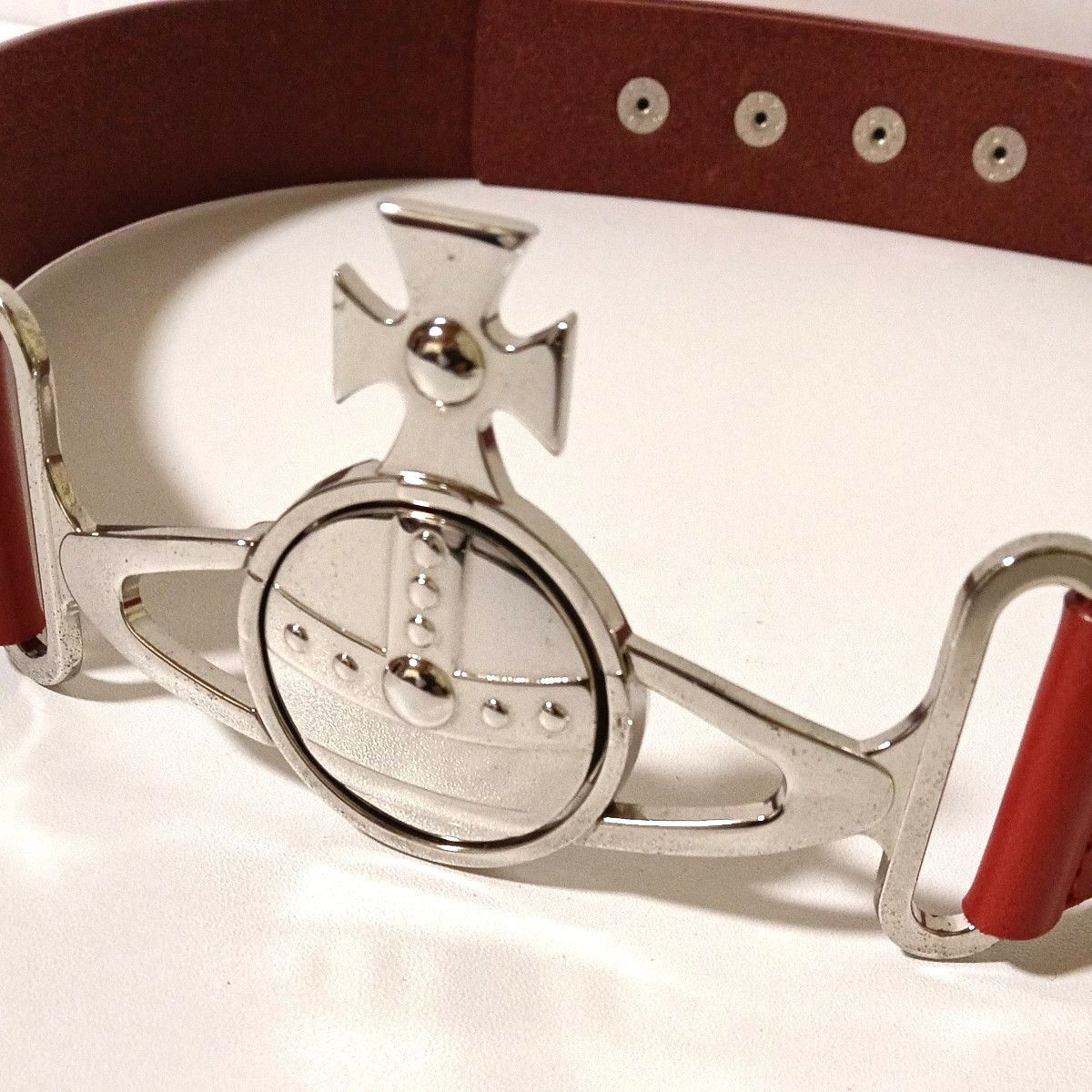 Vivienne Westwood Orb Buckle Leather Belt Size ONE SIZE - 2 Thumbnail