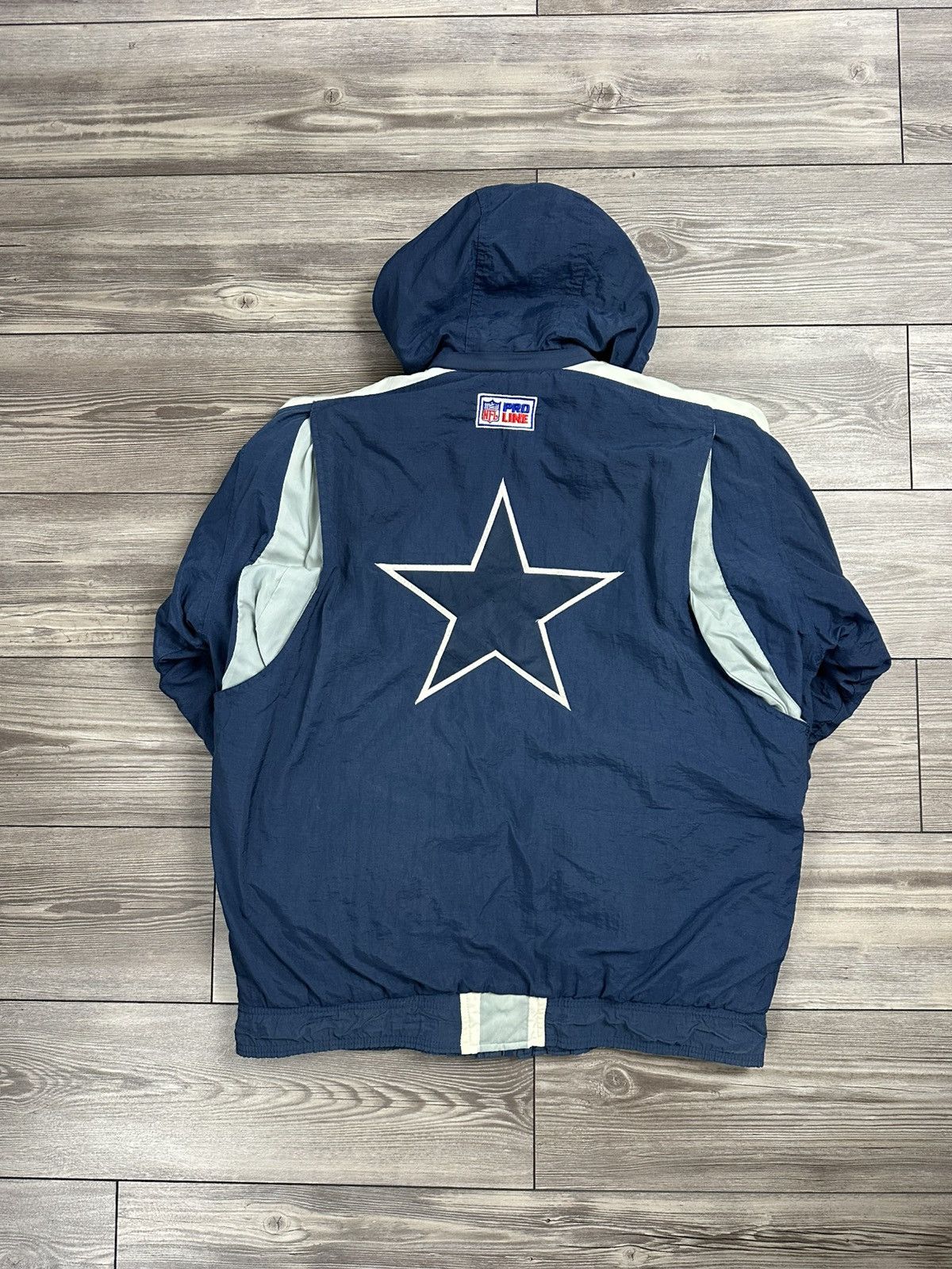 NFL × Vintage Vintage 90’s Dallas Cowboys Starter Full Zip Jacket Size US M / EU 48-50 / 2 - 2 Thumbnail