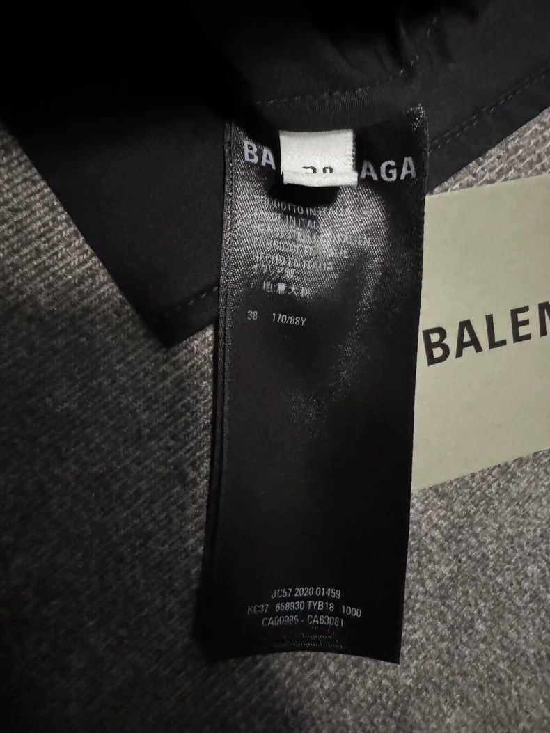 Balenciaga Balenciaga size 38 Black embroidered logo long sleeve shir Size US XS / EU 42 / 0 - 3 Thumbnail
