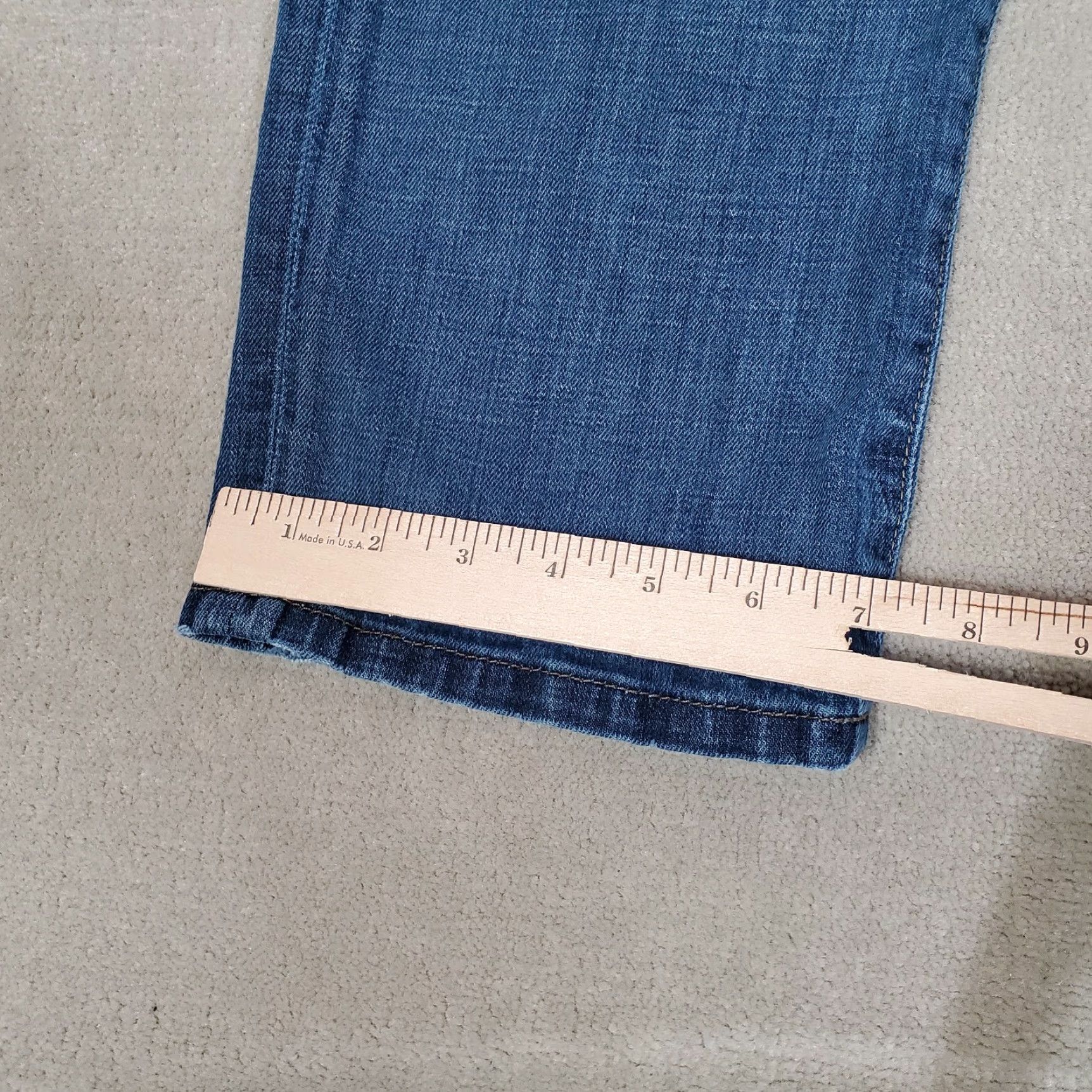 Vintage Joes Jeans Mens 32x35 Denim Jeans Blue Medium Wash Straight Regular 32 Inseam 35 Modern Logo Pockets Casual Size US 32 / EU 48 - 6 Thumbnail