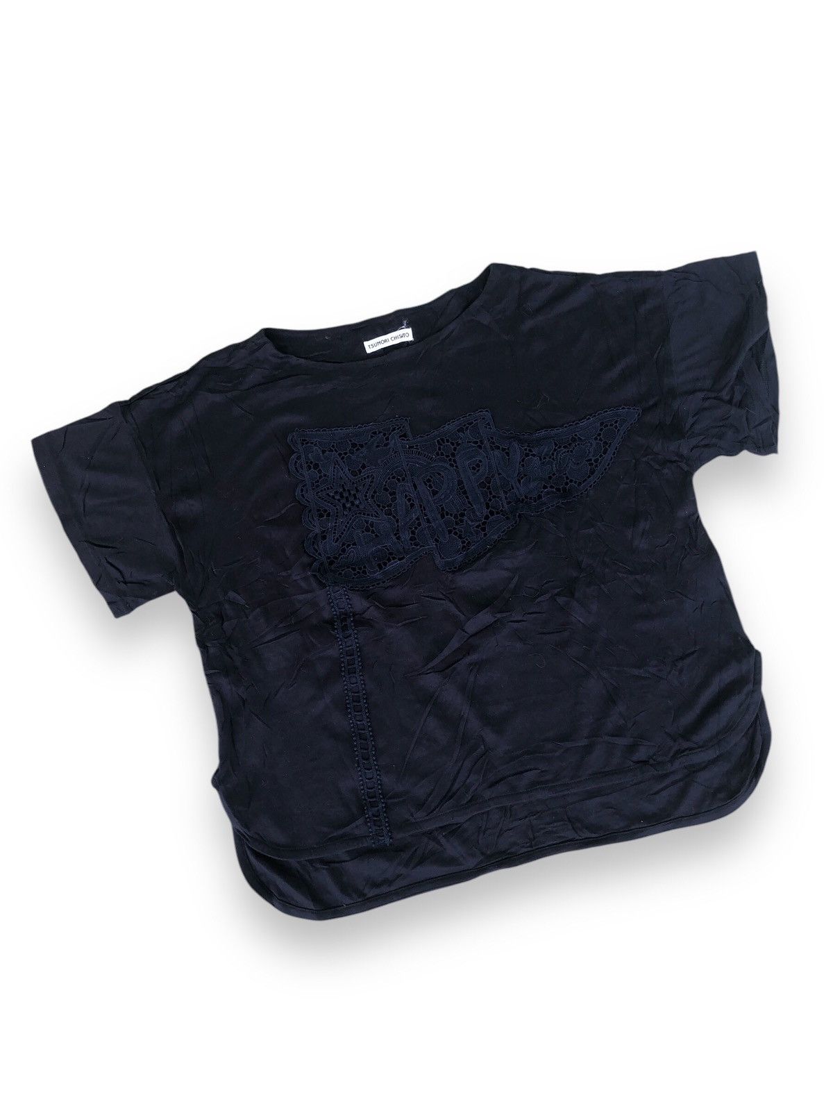 Issey Miyake × Japanese Brand × Tsumori Chisato Tsumori Chisato Happy T-shirt Size US S / EU 44-46 / 1 - 2 Thumbnail