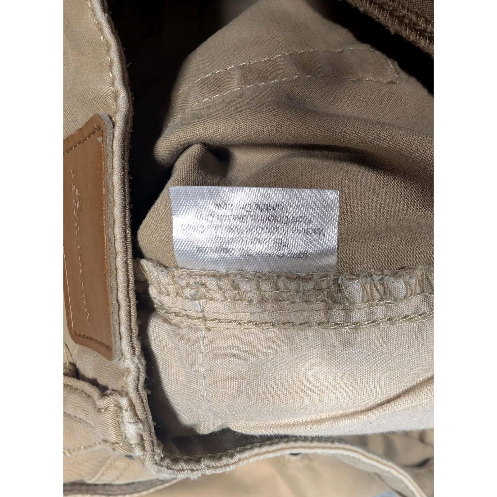 Peter Millar Peter Millar Pants Mens 34x33 Beige Chino 5 Pocket Straight Leg Casual Khaki Pants Mens Beige Chino 5-Pocket Straight Leg Casual Khaki Size US 34 / EU 50 - 7 Thumbnail