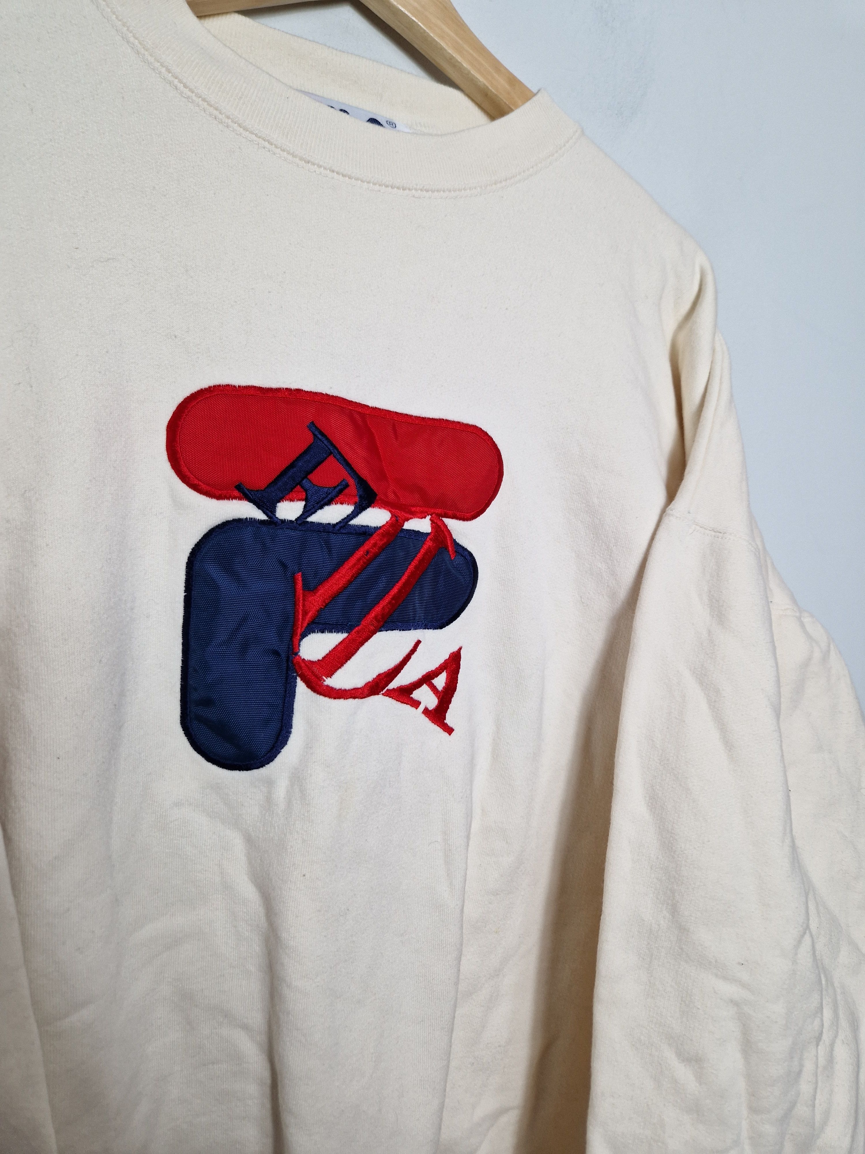 Fila × Vintage vintage Fila Italia sweatshirt 90s y2k Size US L / EU 52-54 / 3 - 2 Thumbnail