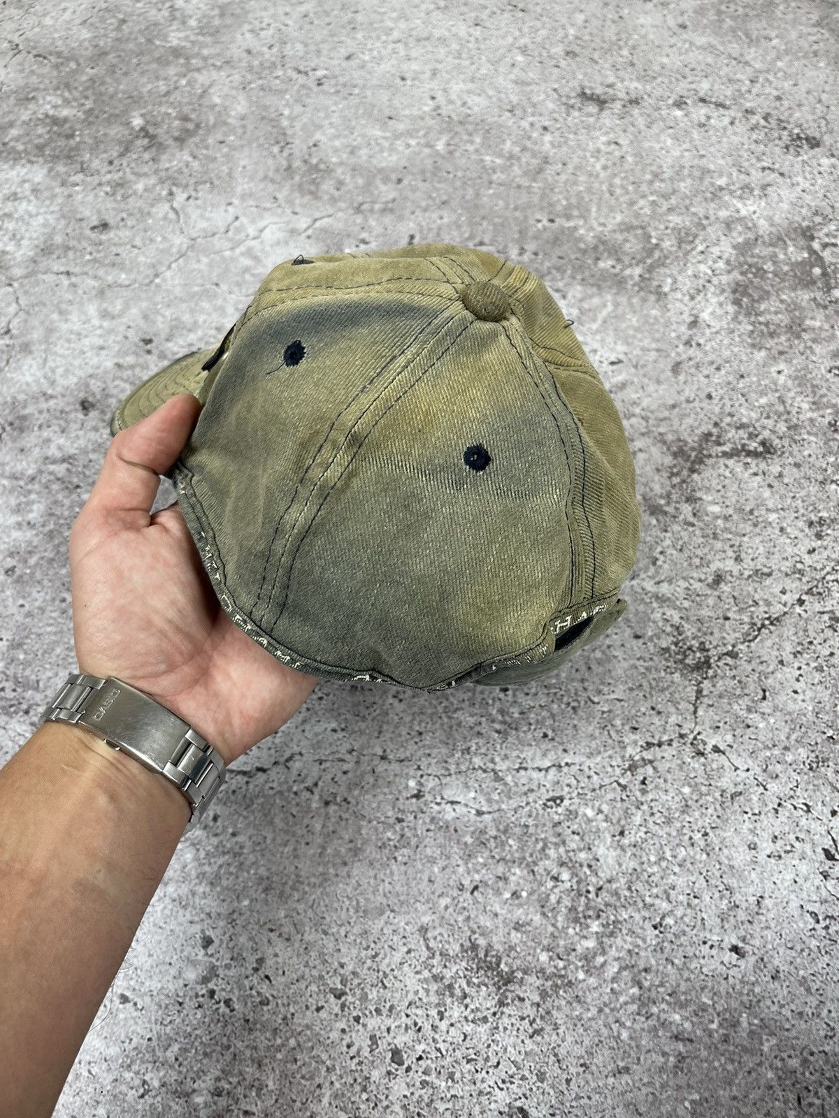 20471120 × Vintage Avante Garde Distressed “Abu Dabi” Vintage Crazy Cap Hat Size ONE SIZE - 9 Thumbnail