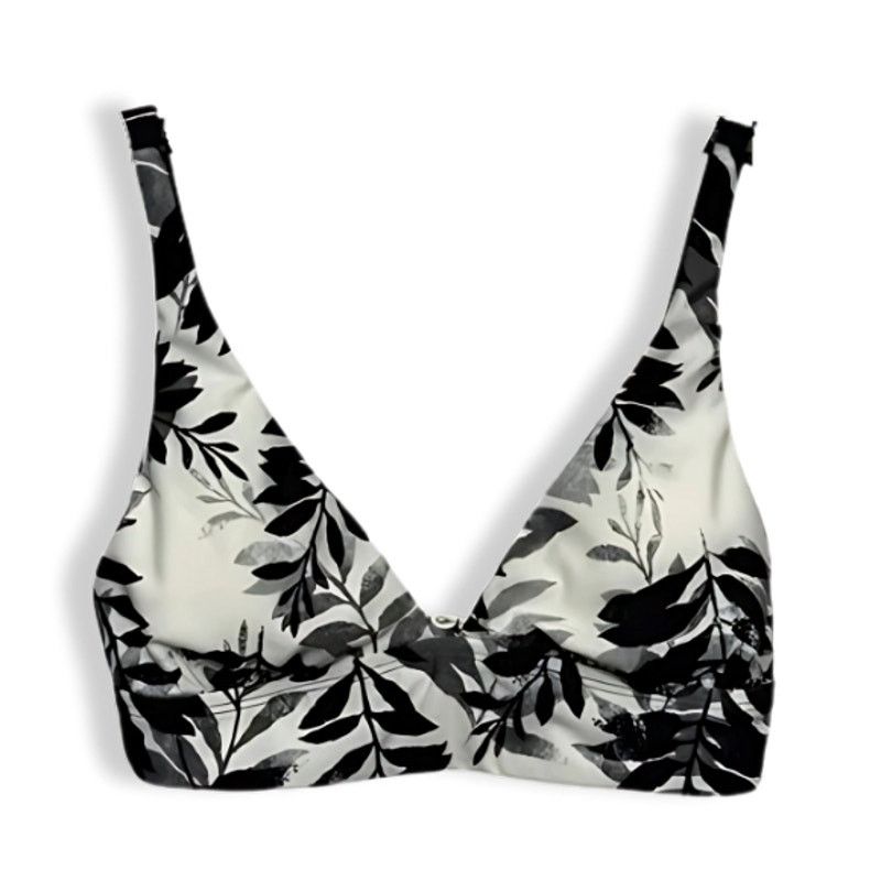 Other Splendid Bikini Swim Top Floral Leaves Back Closure XS New Size XS / US 0-2 / IT 36-38 - 1 Thumbnail