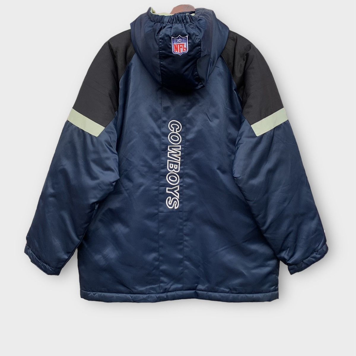 NFL VINTAGE 90s STARTER DALLAS COWBOYS JACKET EMBROIDERED LOGO Size US L / EU 52-54 / 3 - 2 Thumbnail