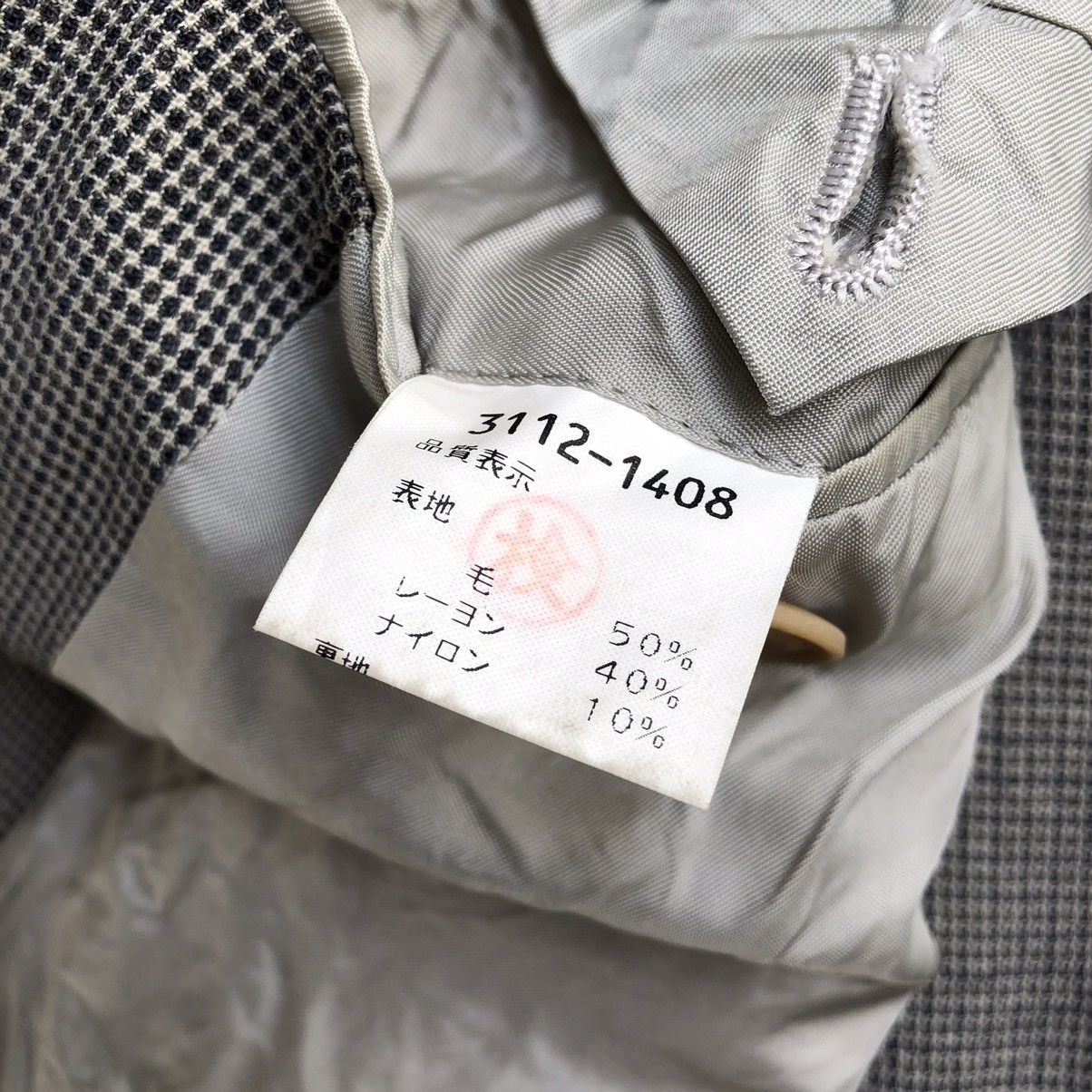 Kenzo KENZO Plaid Design Blazer Size 40R - 9 Thumbnail