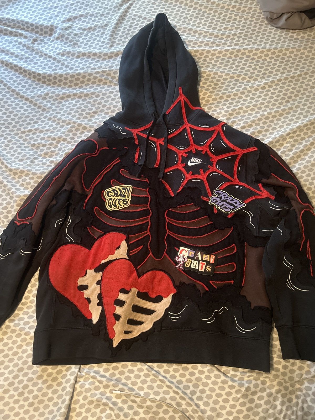Nike Custom 1of1 Nike hoodie Size US M / EU 48-50 / 2 - 2 Thumbnail