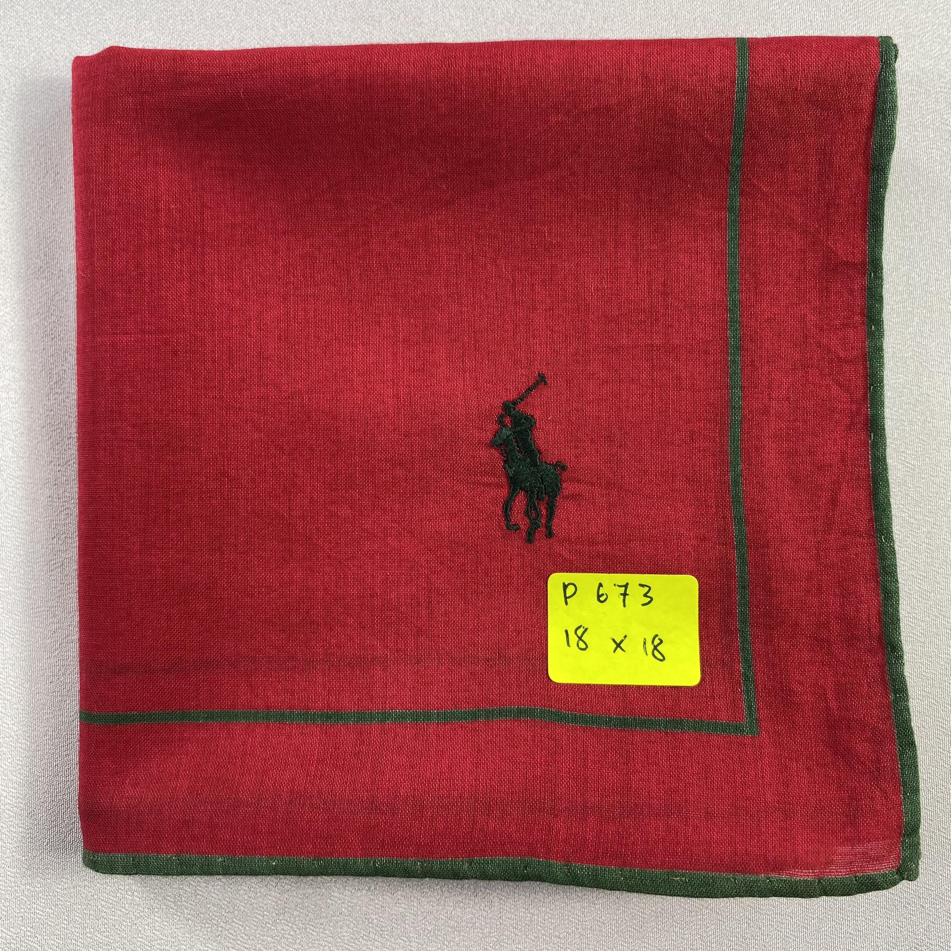 Polo Ralph Lauren × Vintage Polo ralph Lauren Neckerchief / Bandana / Handkerchief-P673 Size ONE SIZE - 5 Thumbnail