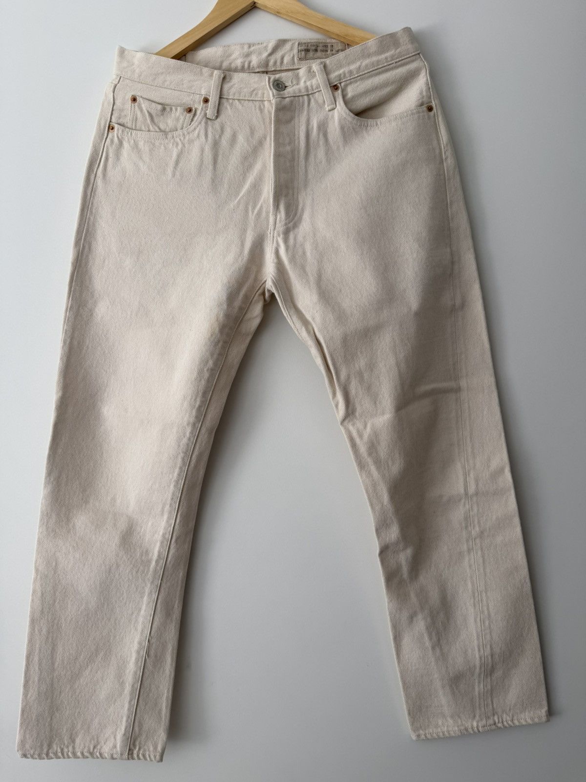 BONCOURA Boncoura off-white denim Size US 32 / EU 48 - 1 Thumbnail