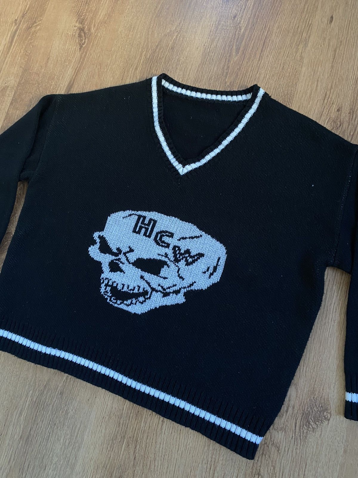 Blue Skull Hcw Pullover Skull Hcw Sweater Vest