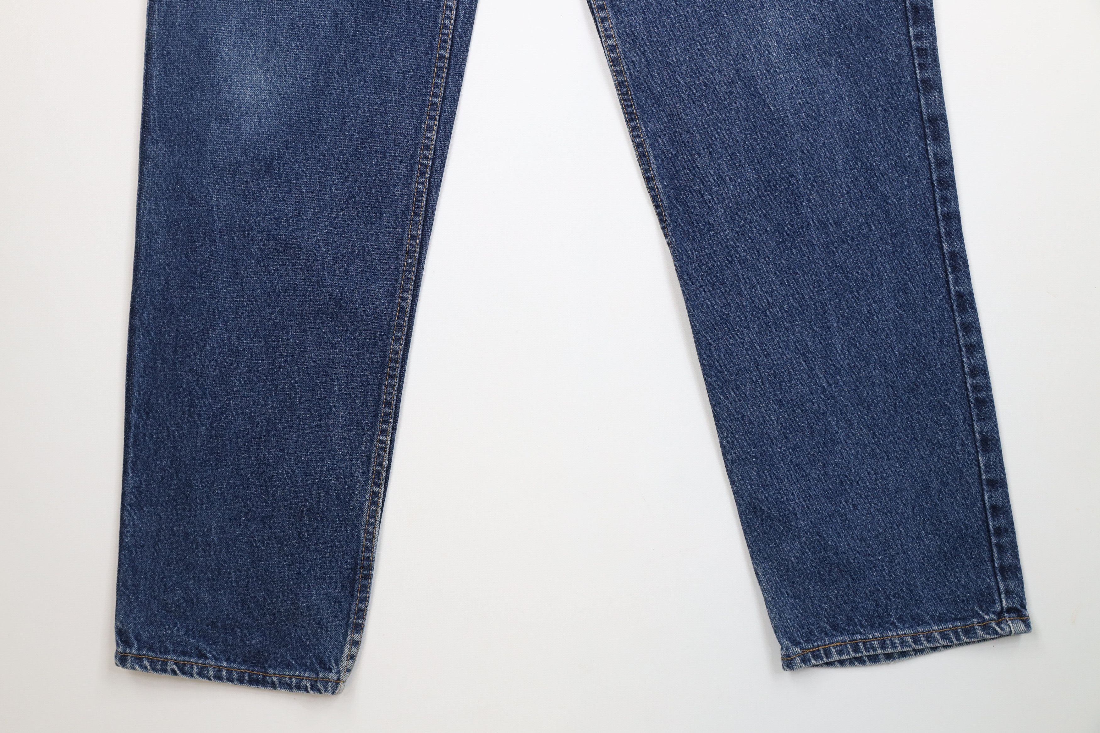 Levi's Vintage Y2K 2002 Levis 550 Relaxed Fit Denim Jeans Blue USA Size US 34 / EU 50 - 4 Thumbnail