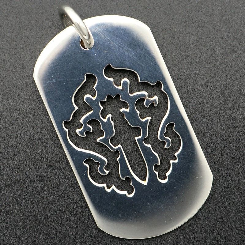 Chrome Hearts CHROME HEARTS LARGE VINE DAGGER CUT OUT DOG TAG Size ONE SIZE - 5 Thumbnail