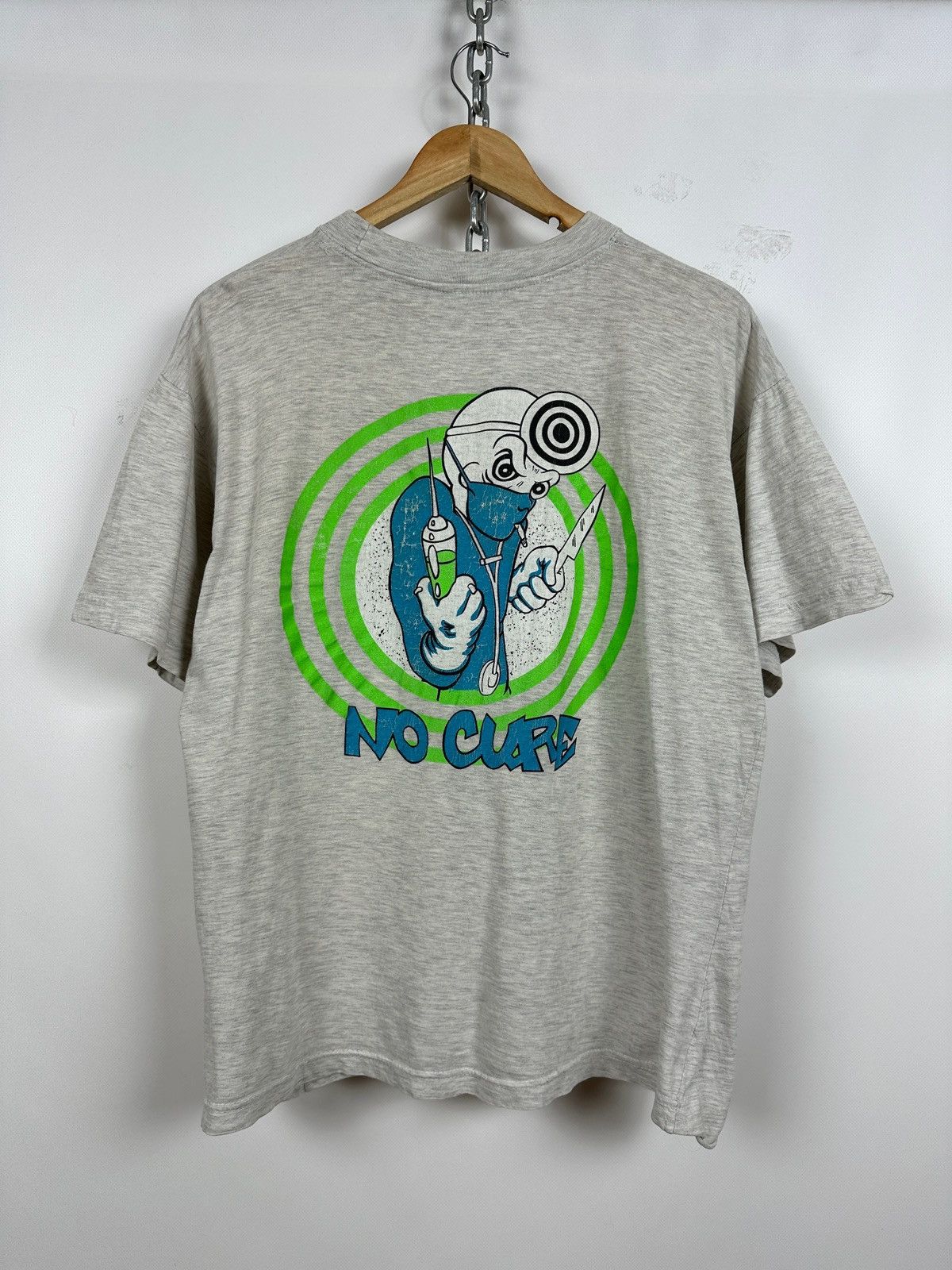 Band Tees × Vintage 90s Vintage Sick Of It All No Cure Band T 