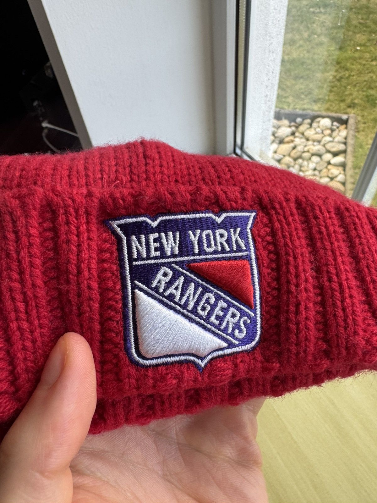 Vintage NEW YORK RANGERS 47 BRAND NHL HOCKEY BEANIE HAT Size ONE SIZE - 4 Thumbnail