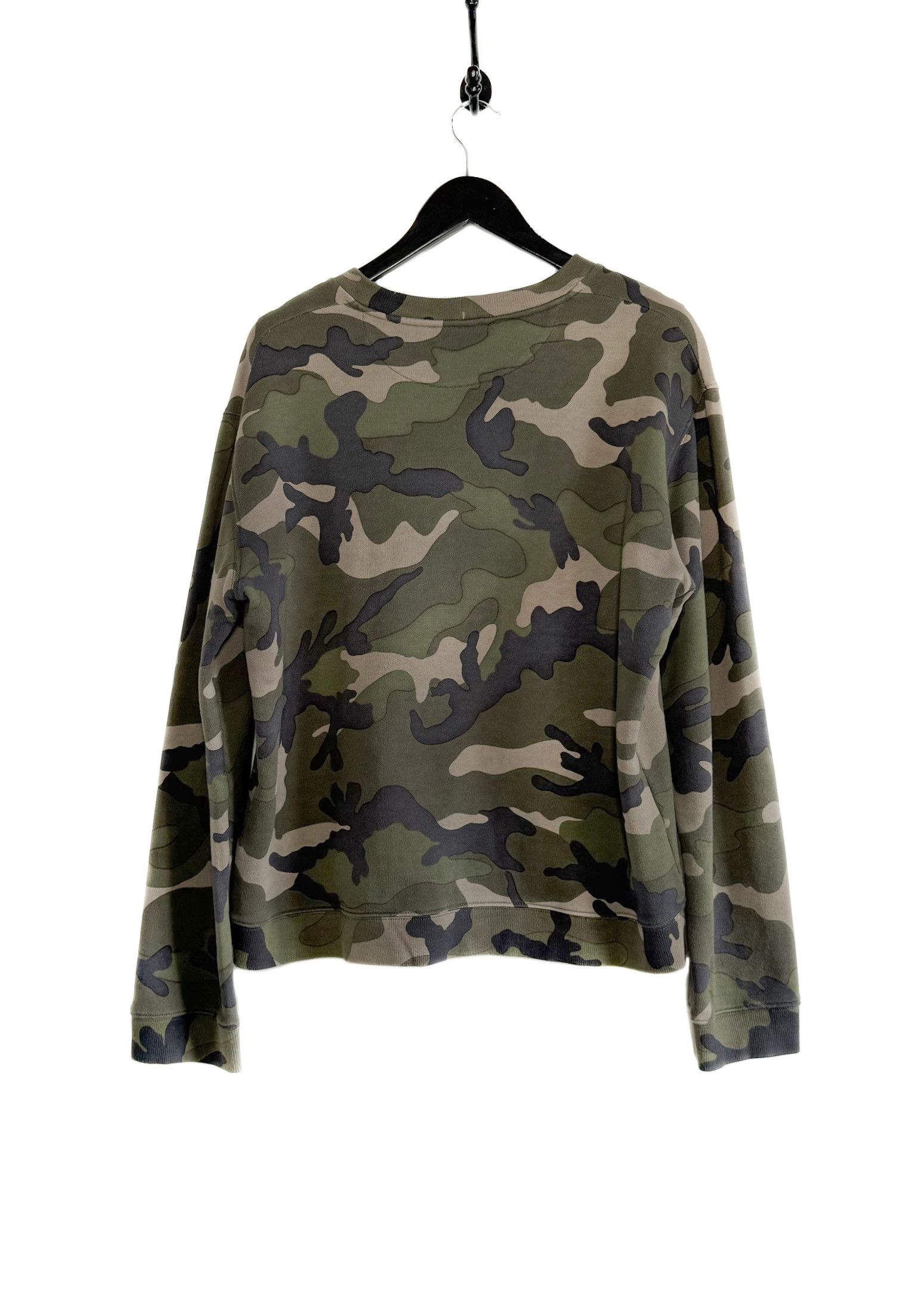 Valentino Valentino Green Camouflage Sweatshirt Size US L / EU 52-54 / 3 - 3 Thumbnail