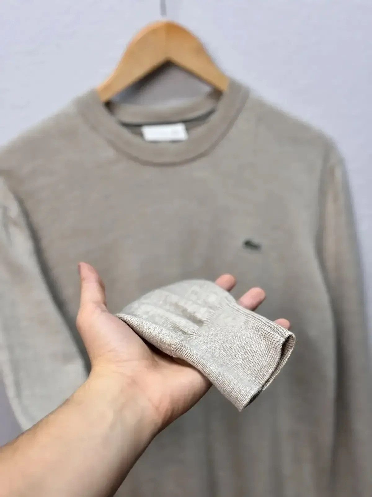 Japanese Brand × Lacoste × Vintage Vintage Y2K Lacoste Knitwear Wool Sweater Size XL streetwear Size US M / EU 48-50 / 2 - 7 Thumbnail