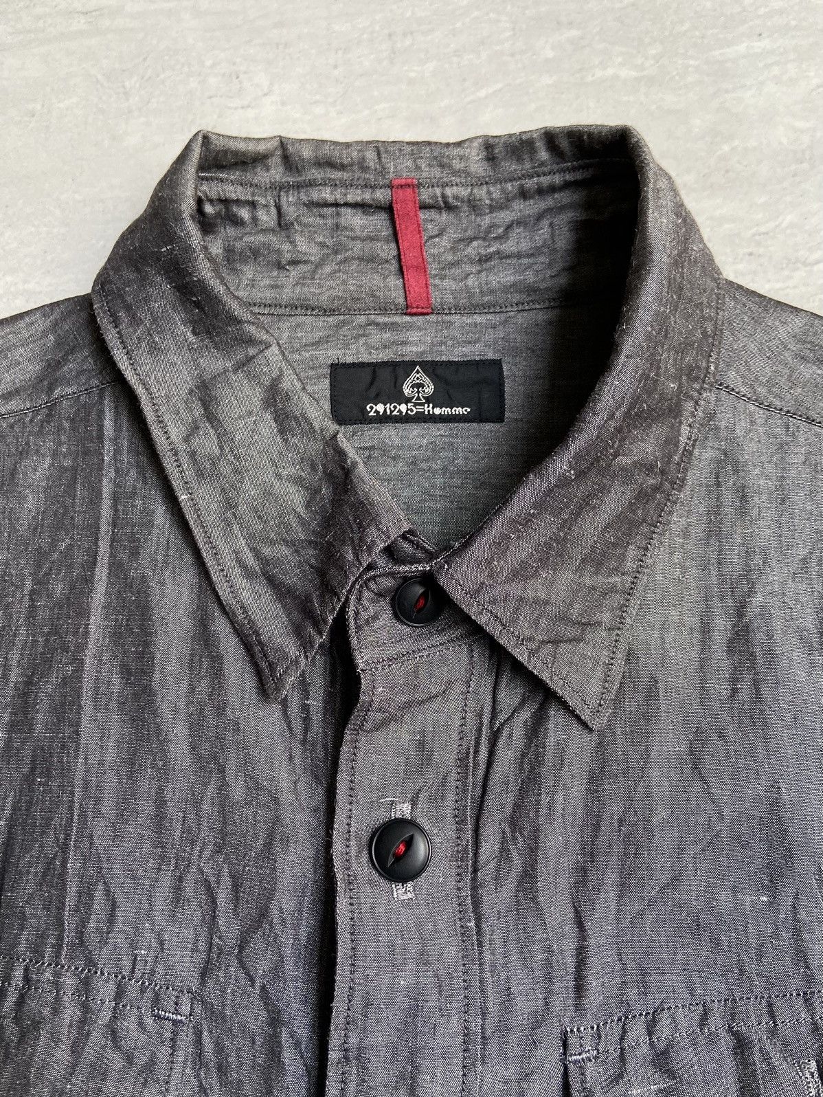 Designer × Japanese Brand 291295 Homme Grey Shirt Size US S / EU 44-46 / 1 - 5 Thumbnail