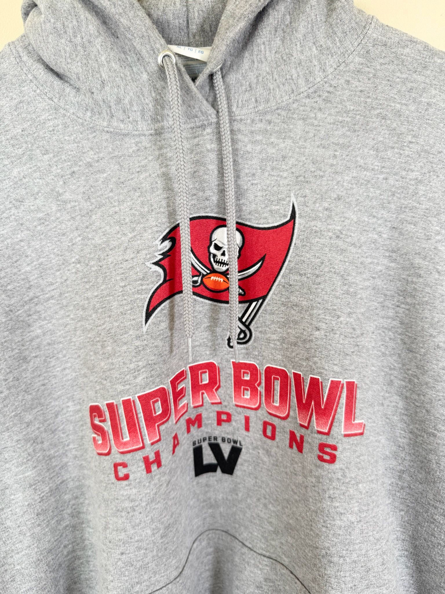 Vintage 2003 Buccaneers Super Bowl Hoodie Size US XL / EU 56 / 4 - 3 Thumbnail
