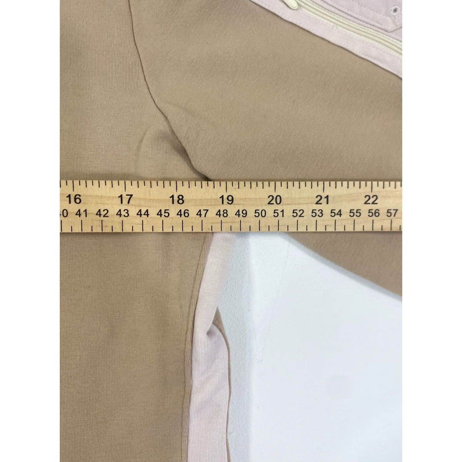 Ralph Lauren Ralph Lauren Hoodie Womens Beige Full Zip Lauren Active Crest Logo Jacket Read Size M / US 6-8 / IT 42-44 - 7 Thumbnail
