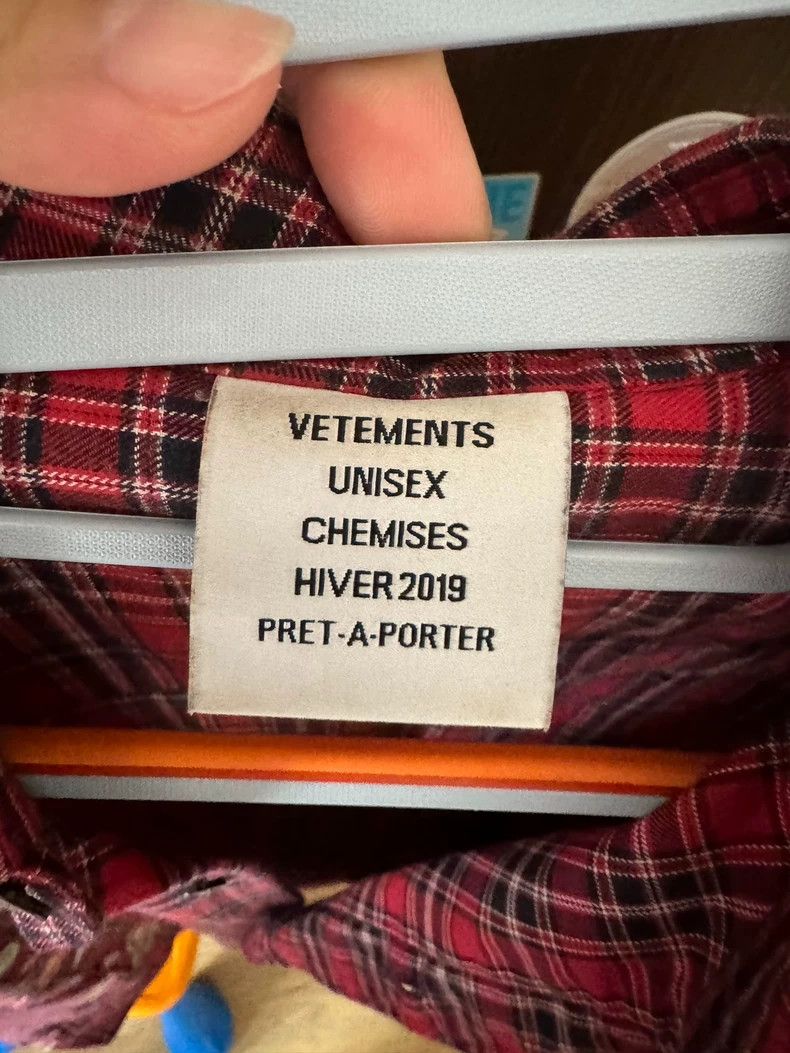 Vetements Vetements Printed Shirt Size US XS / EU 42 / 0 - 4 Thumbnail