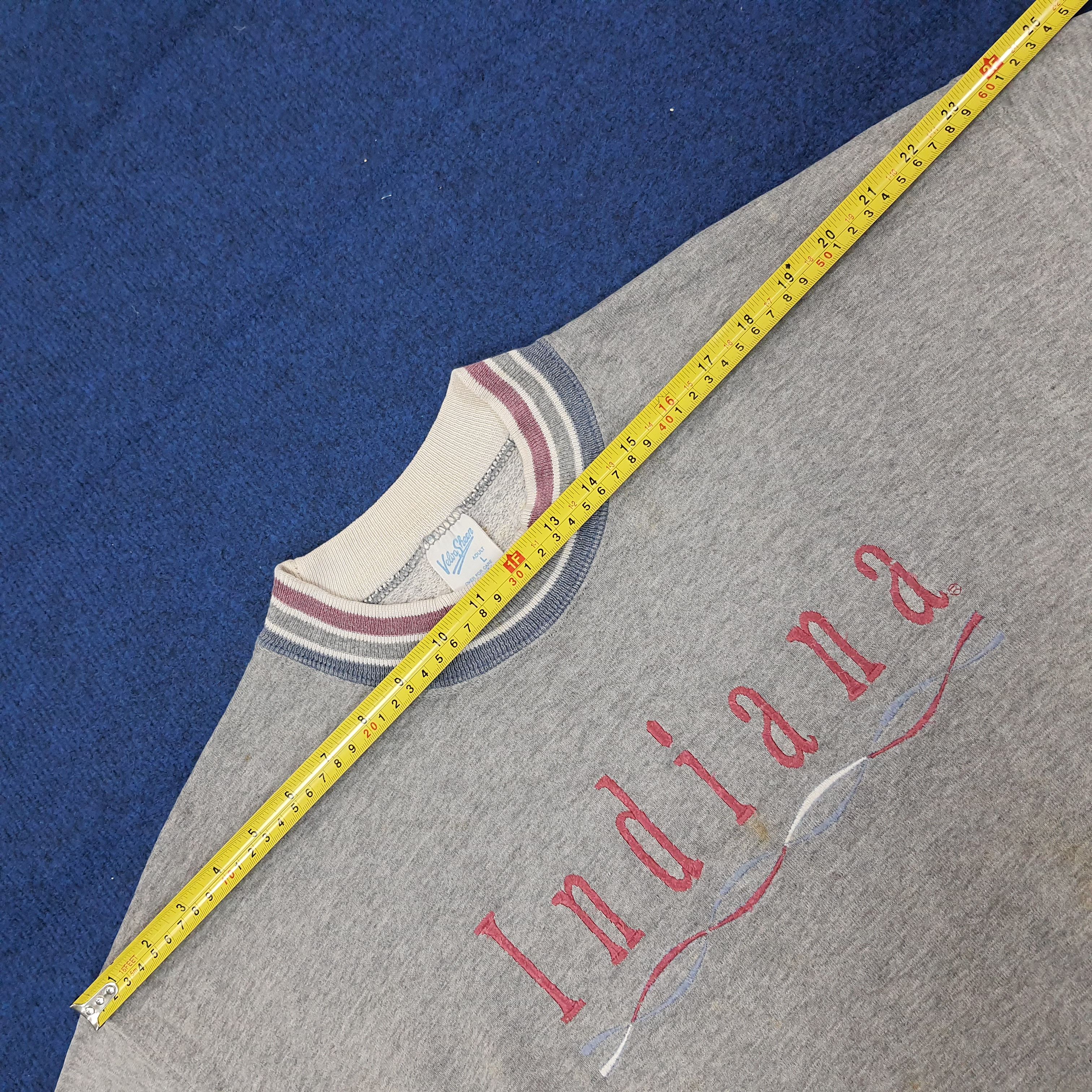 Vintage Vintage INDIANA U.S. State Sweatshirt C251N12 Size US L / EU 52-54 / 3 - 7 Thumbnail
