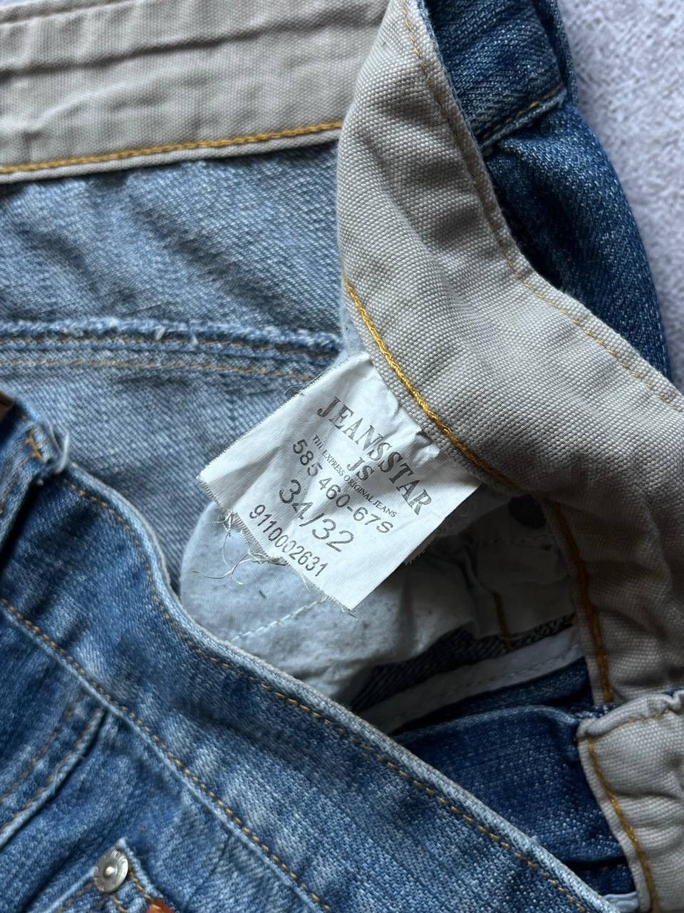 Japanese Brand Vintage Abstract Tribal Baggy Jeans Y2K 34x32 Size US 34 / EU 50 - 11 Thumbnail