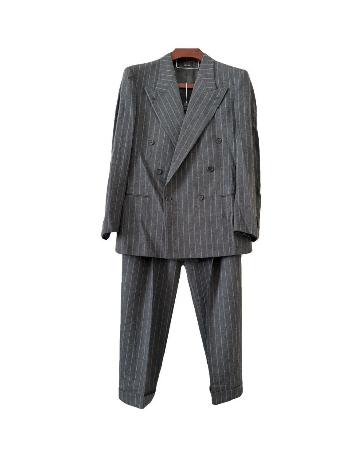 Giorgio Armani 2012 Giorgio Armani Black Label Suit Size 52 (42) Size 42R - 2 Thumbnail