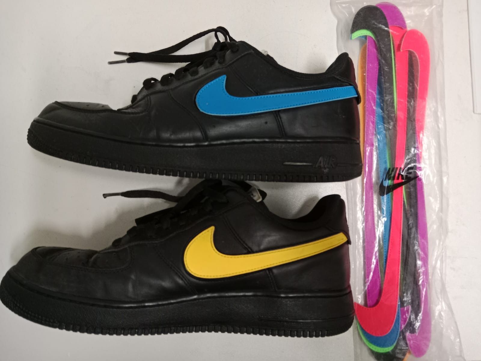 Nike Nike Air Force 1 Low Swoosh Pack All-Star Sail Size US 12 / EU 45 - 1 Thumbnail