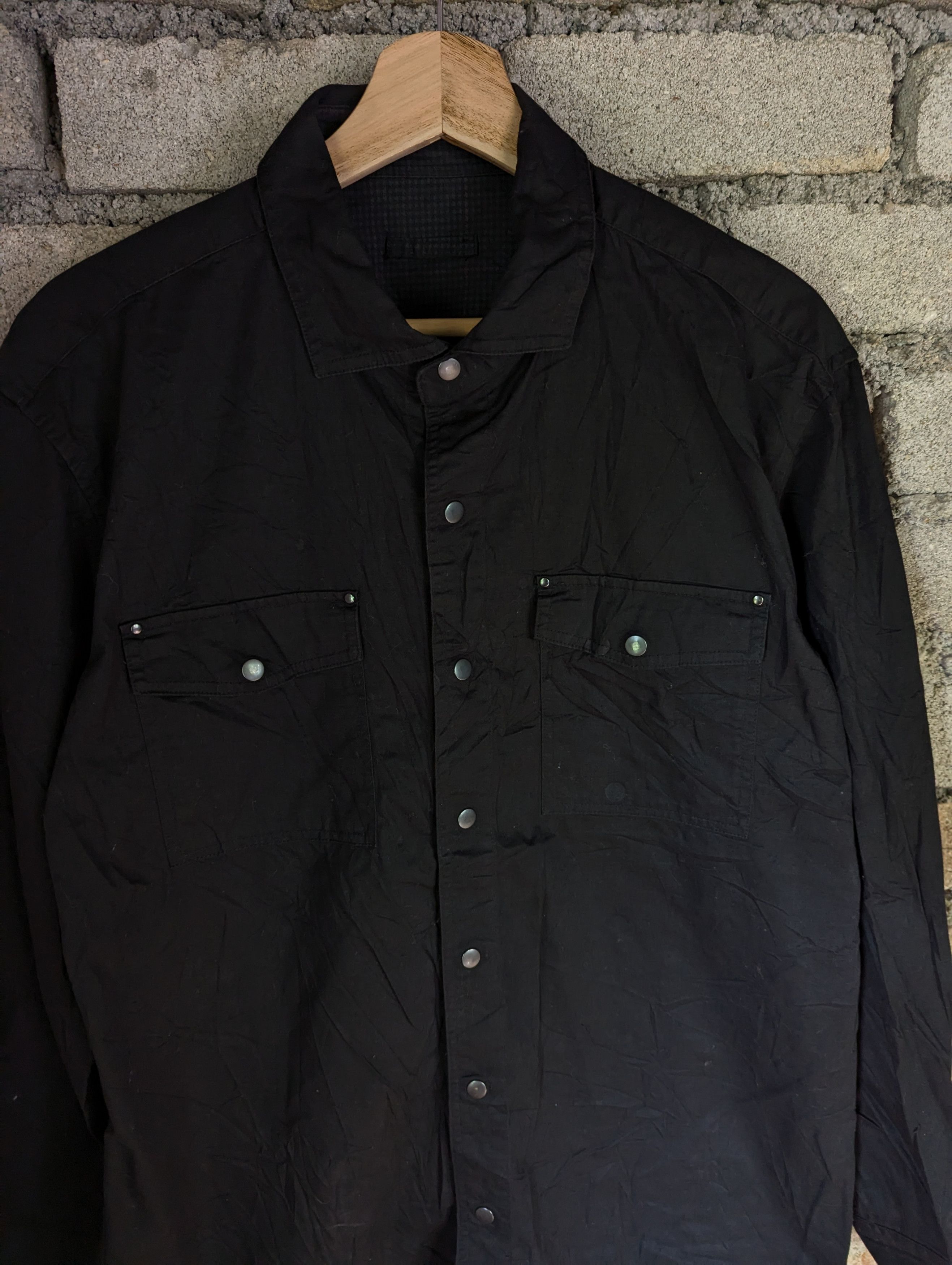 Kansai Yamamoto KANSAI SNAP BUTTON LONG SLEEVE SHIRT Size US XL / EU 56 / 4 - 3 Thumbnail