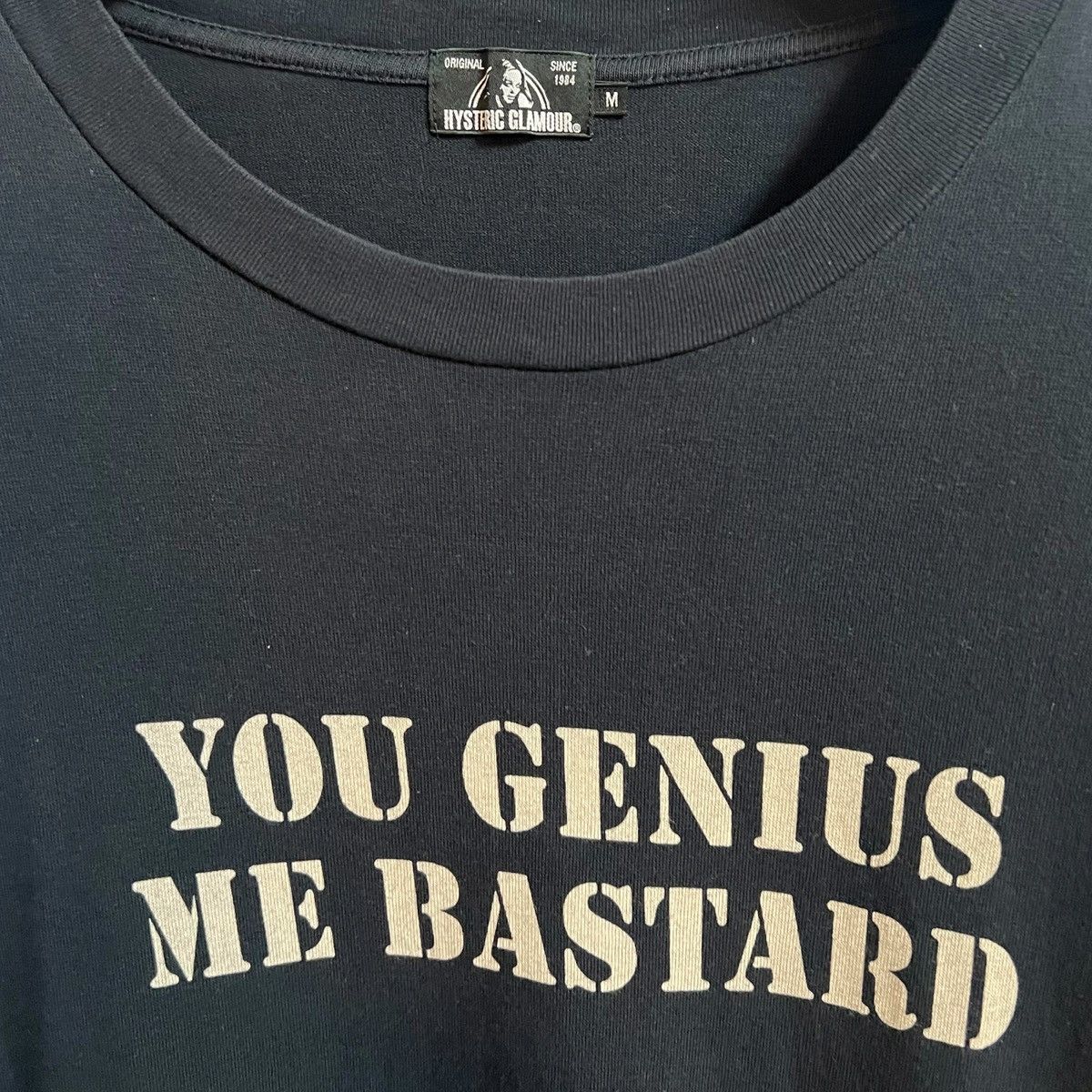 STEAL! 2010s Hysteric Glamour You Genius Me Bastard Tee (M)