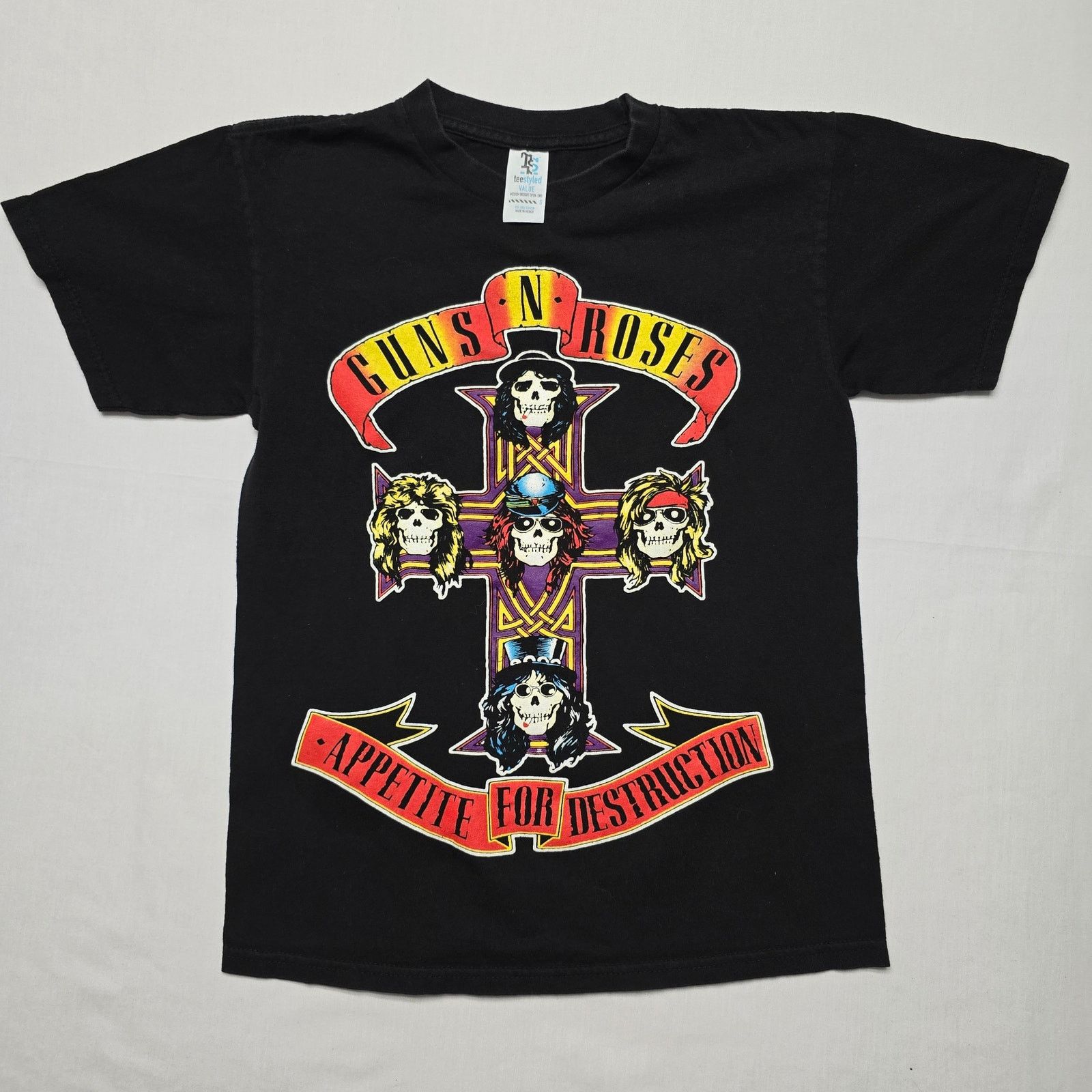 Other Guns N Roses Appetite for Destruction Heavy Metal Band S Tee Size US S / EU 44-46 / 1 - 1 Thumbnail