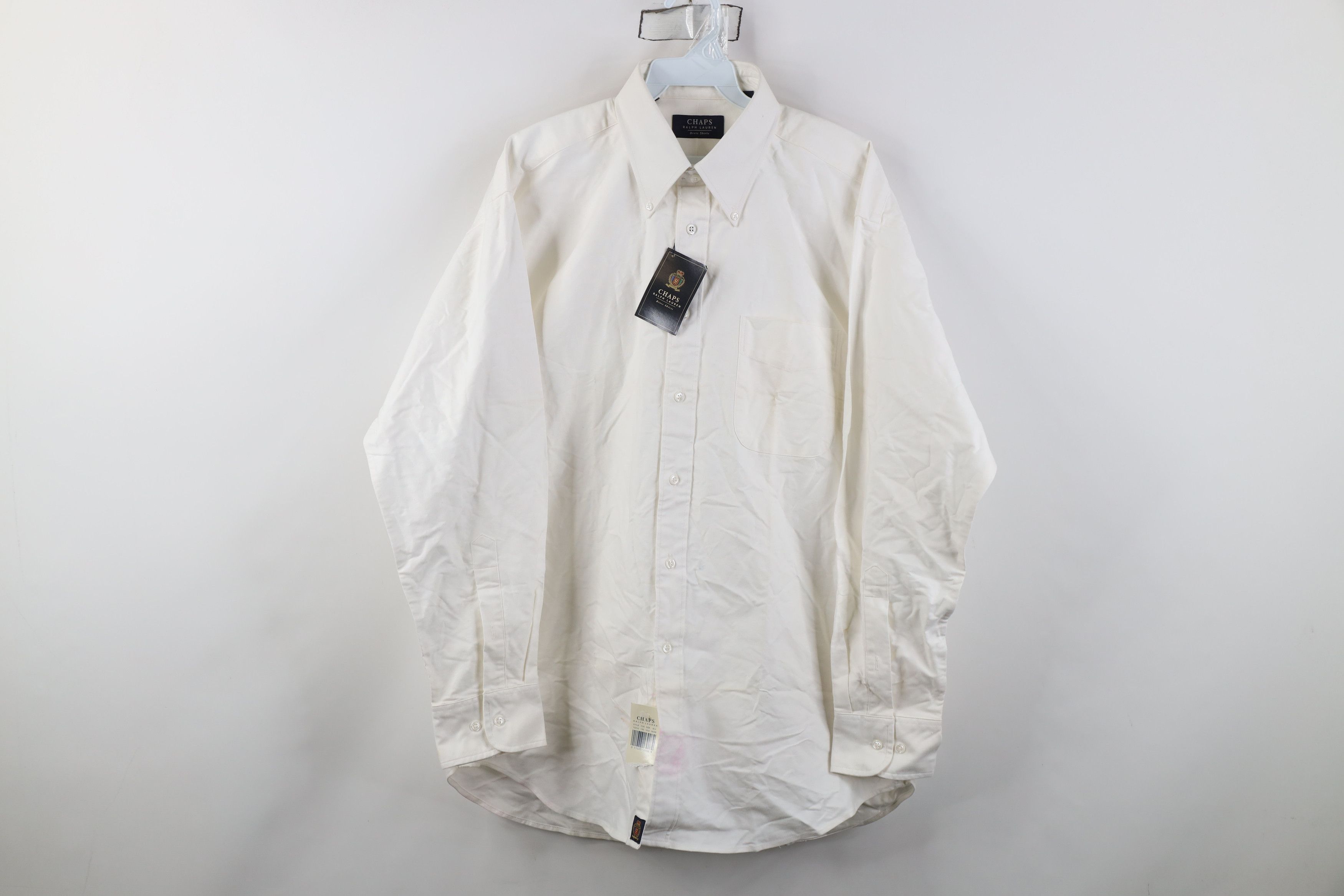 Ralph Lauren Deadstock Vintage 90s Chaps Ralph Lauren Button Down Shirt Size US M / EU 48-50 / 2 - 1 Thumbnail