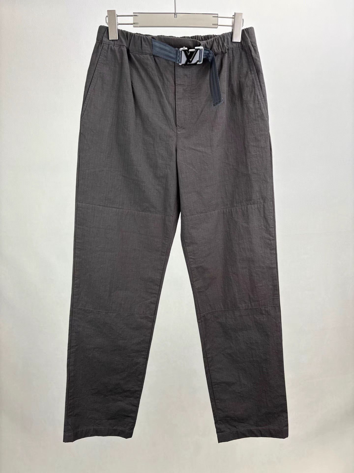 Louis Vuitton LOUIS VUITTON LV Belted Heather Gray Pants Size US 30 / EU 46 - 1 Thumbnail