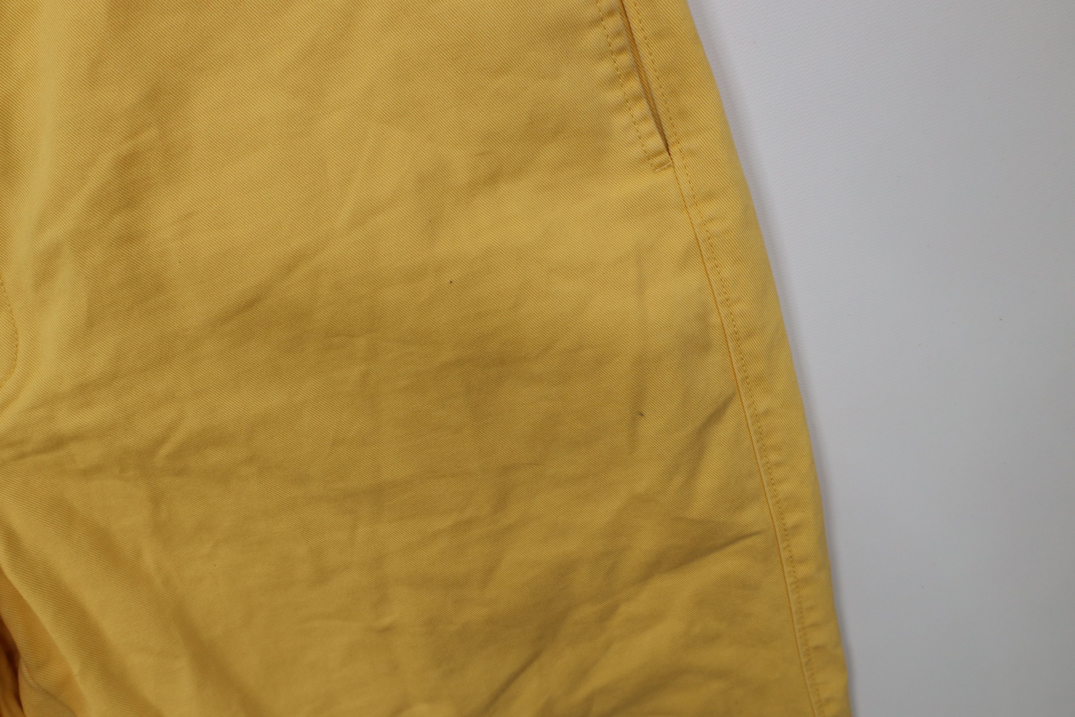 J.Crew Vintage Y2K J Crew Wide Leg Chino Pants Trousers Yellow Size US 36 / EU 52 - 7 Thumbnail