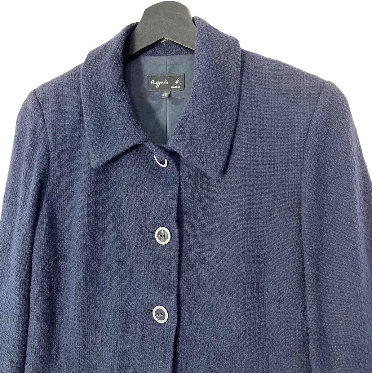 Designer × agnes b. Agnes b. Paris Women Coat Size XS / US 0-2 / IT 36-38 - 2 Thumbnail