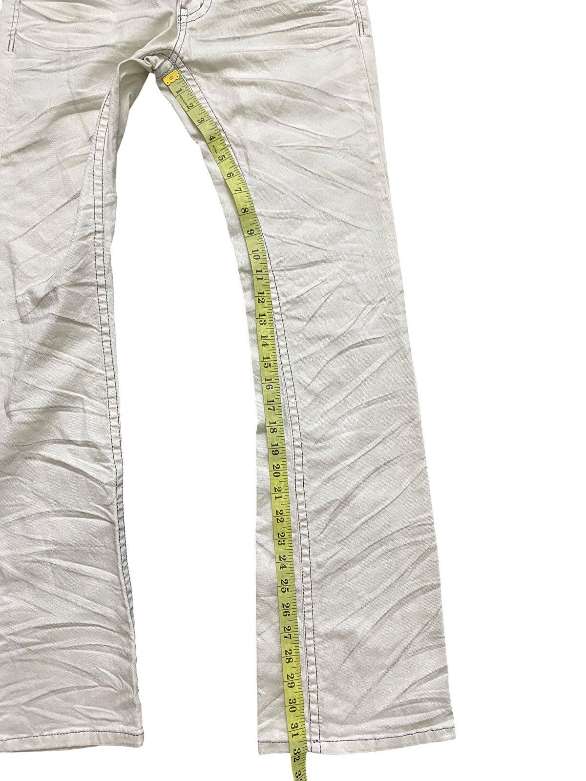 If Six Was Nine Xfrm Flared White Whisker Denim Size US 30 / EU 46 - 23 Thumbnail