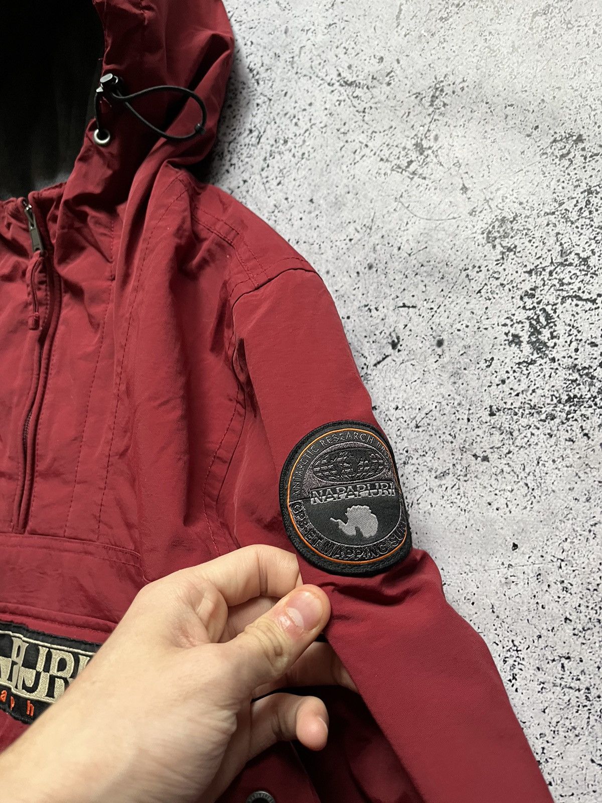 Napapijri × Vintage Vintage Napapijri Skidoo Anorak Outdoor Life Red Size S Y2K Size US S / EU 44-46 / 1 - 3 Thumbnail