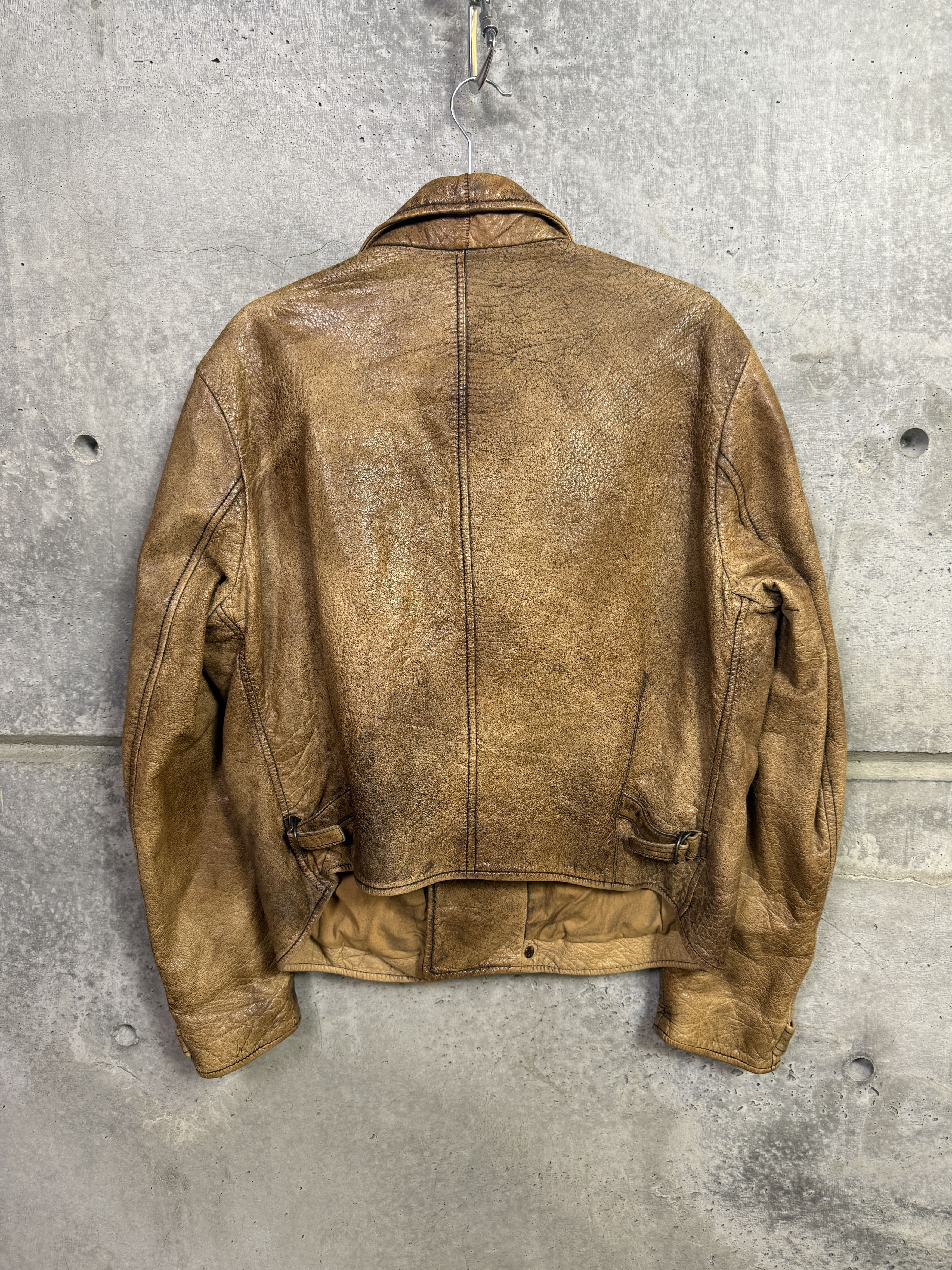 Levi's Vintage Clothing LVC Levi's Vintage Clothing 1930's Rushmore Leather Jacket Size US M / EU 48-50 / 2 - 2 Thumbnail